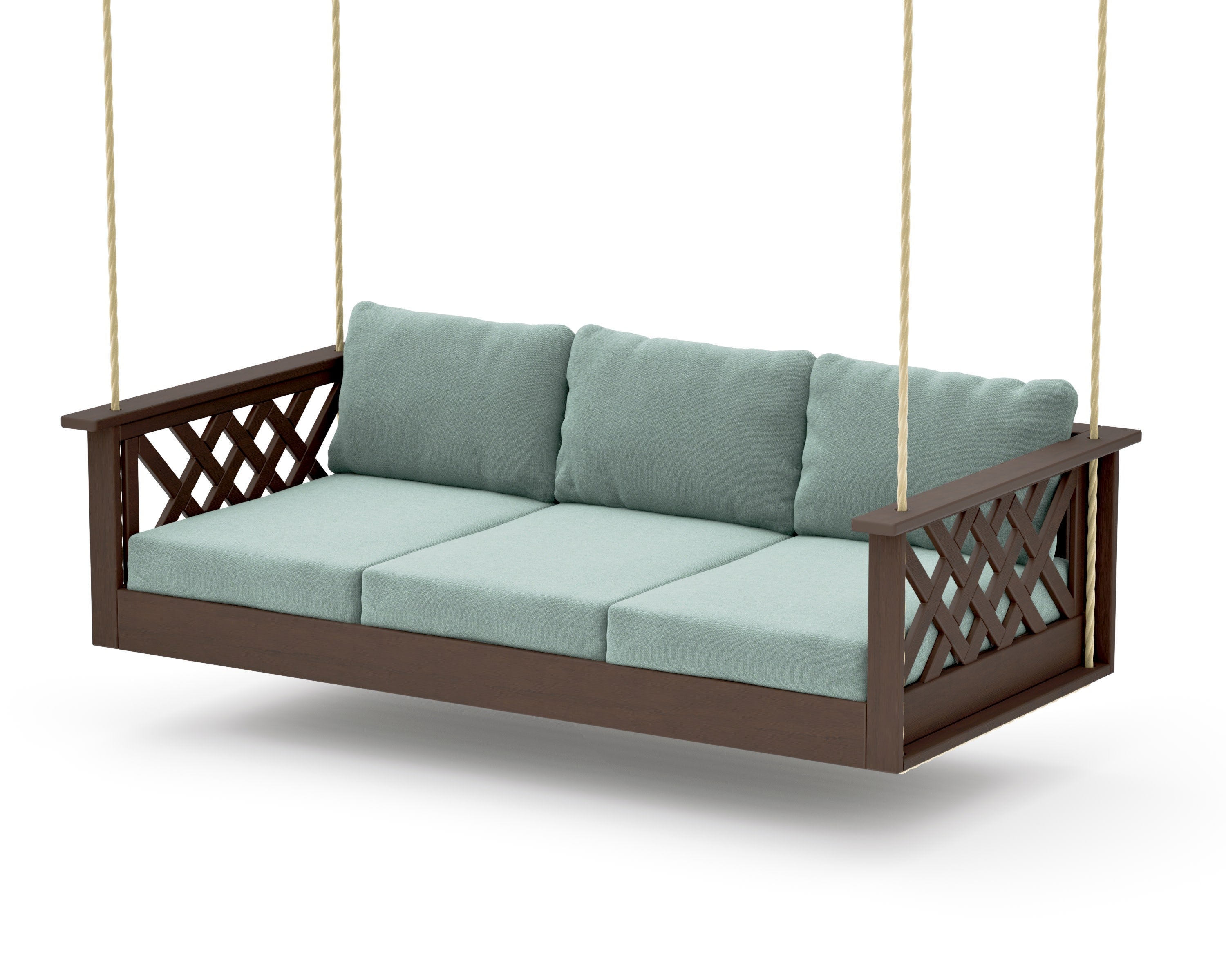 Wovendale Daybed Swing in Kona / Glacier Spa