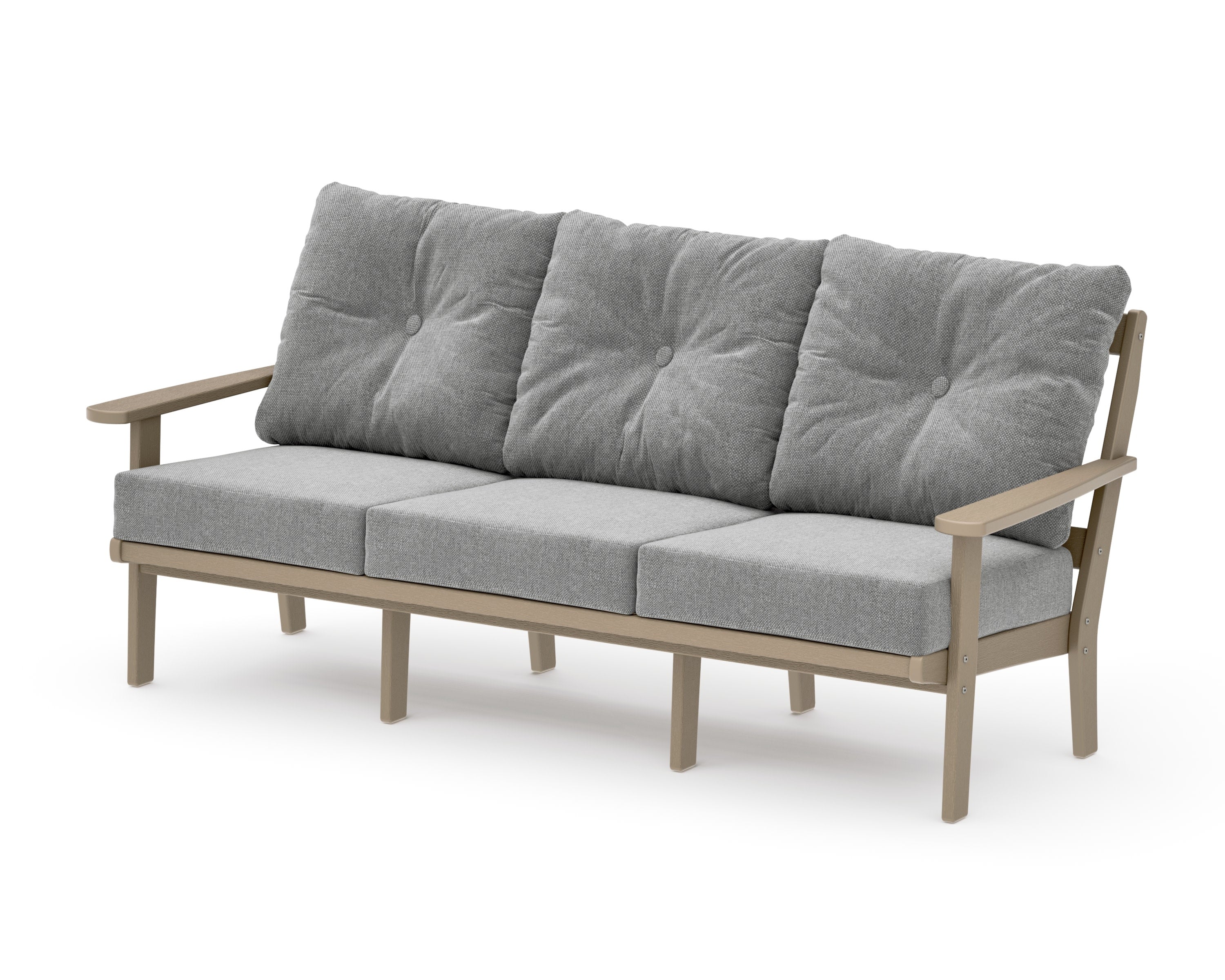 Mission Deep Seating Sofa in Vintage Sahara / Grey Mist