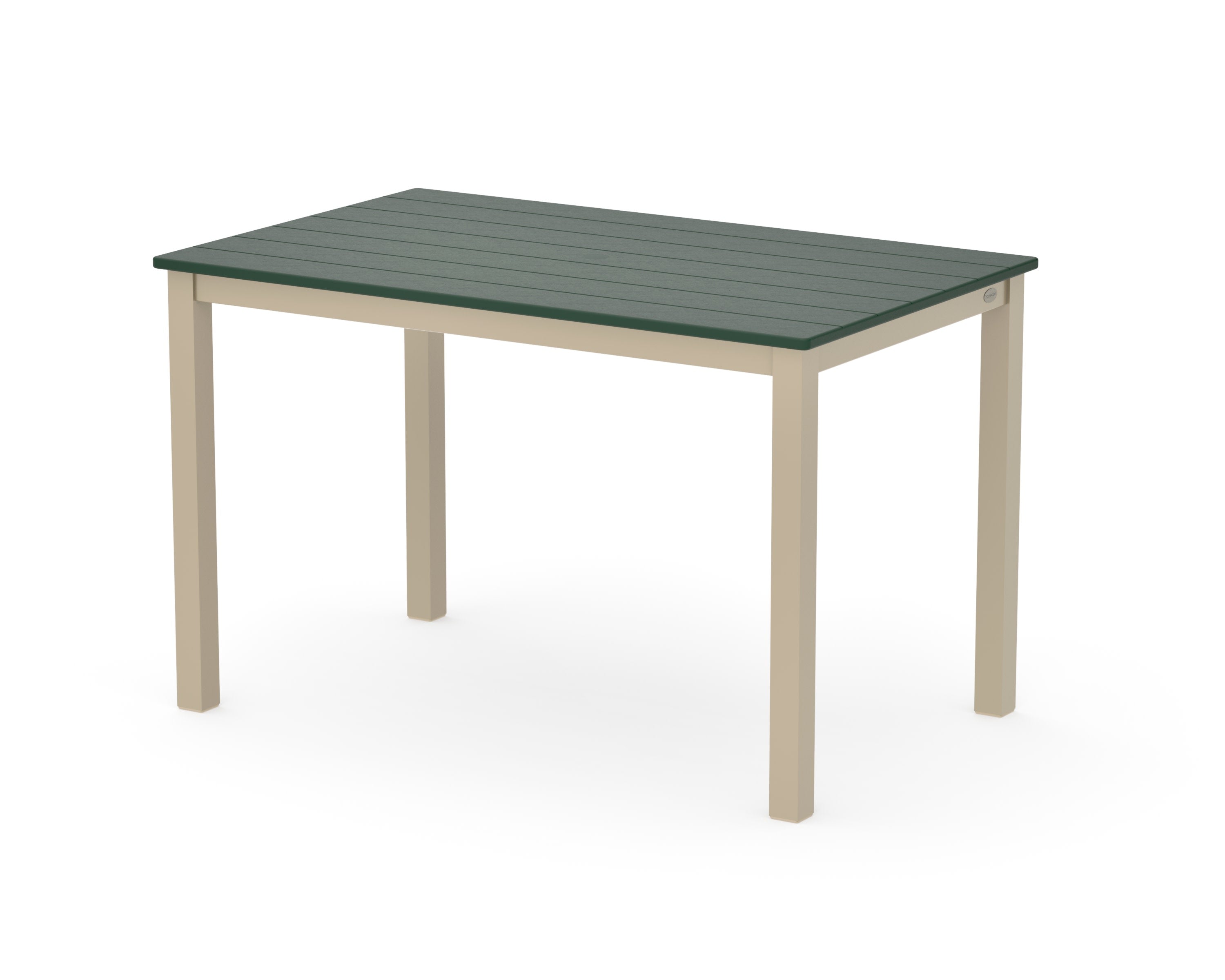 Main Street 30 x 48 Dining Table in Sand / Green