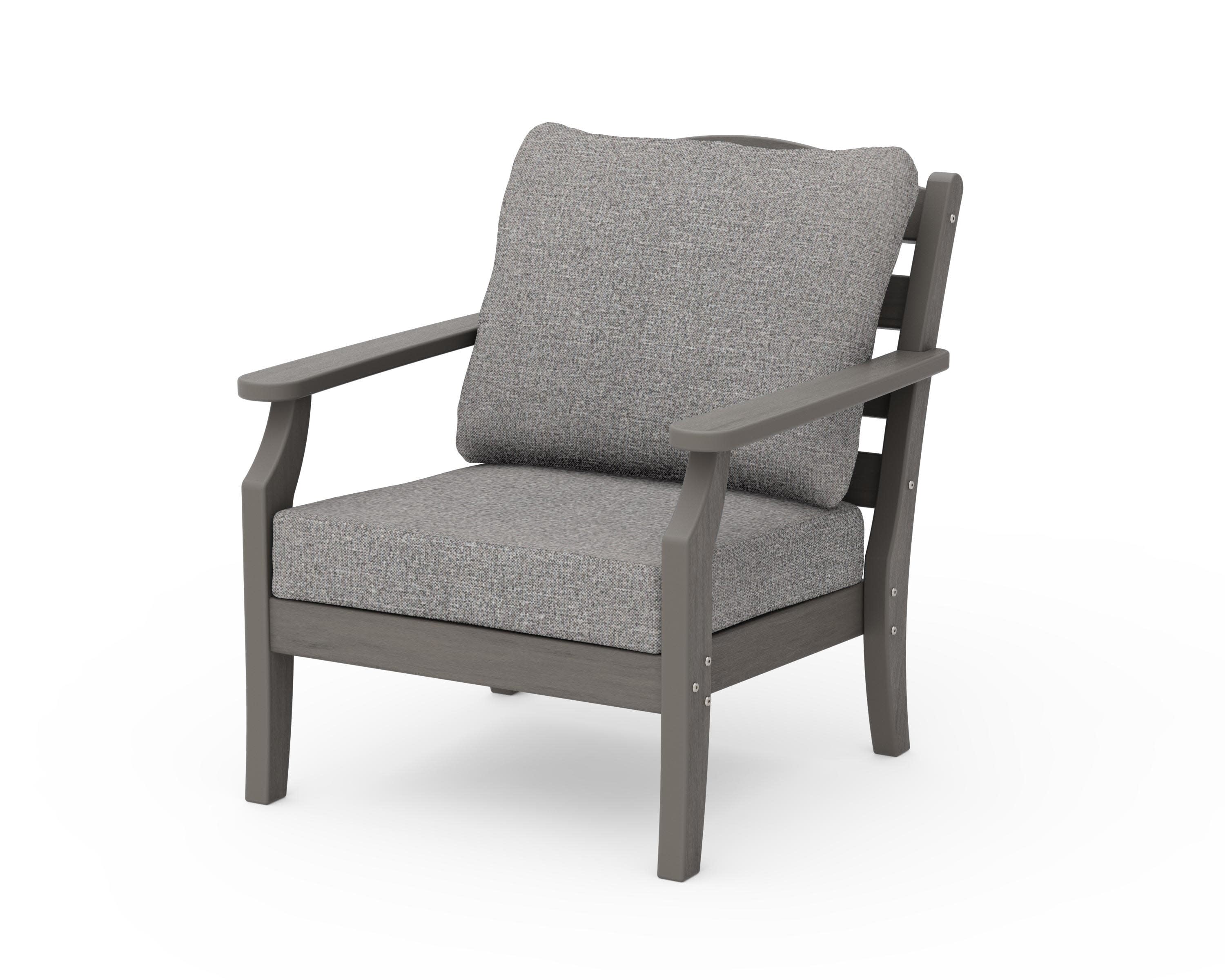 Savannah Deep Seating Chair in Driftwood / Grey Mist