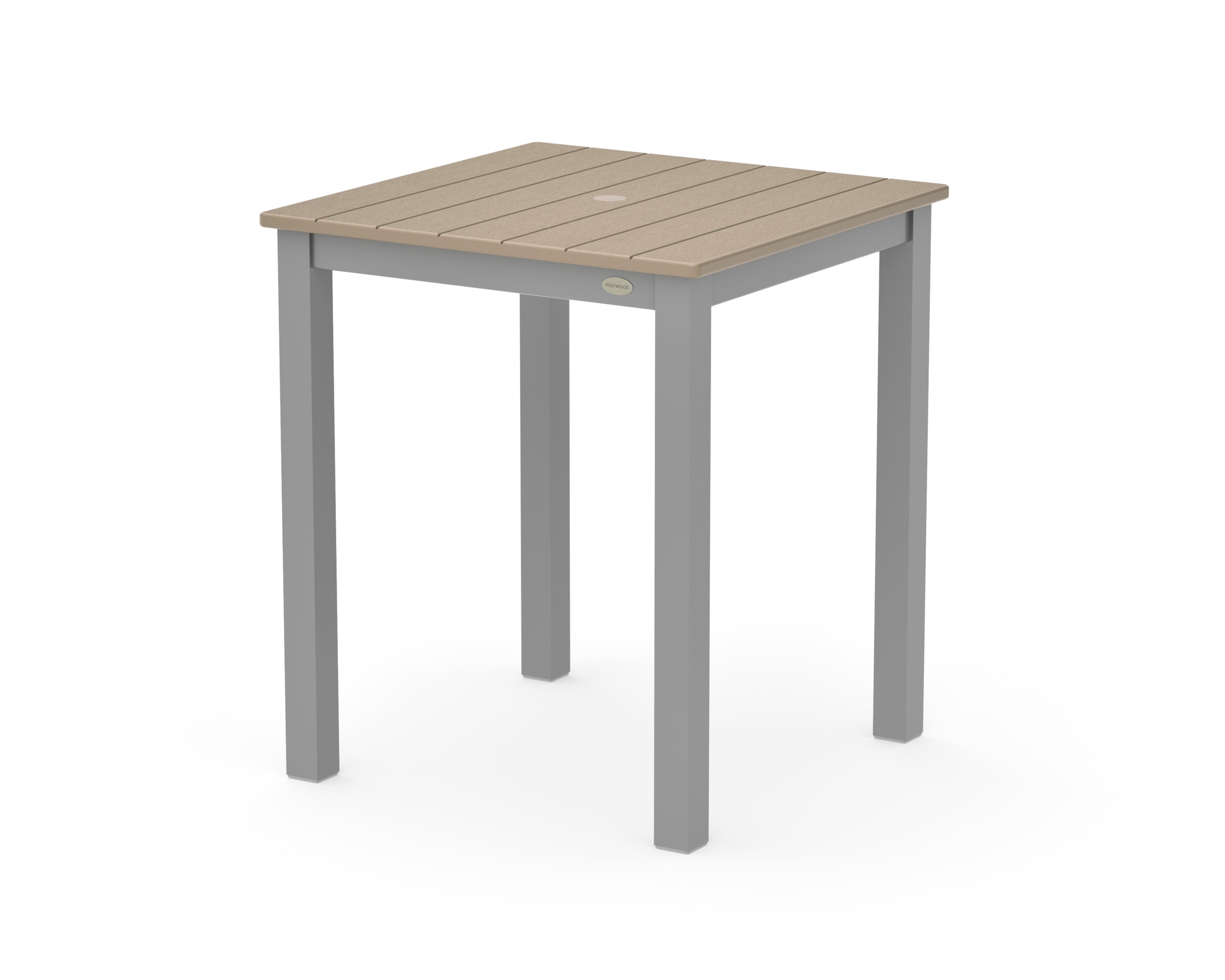 Main Street 26 x 26 Dining Table in Silver / Vintage Sahara