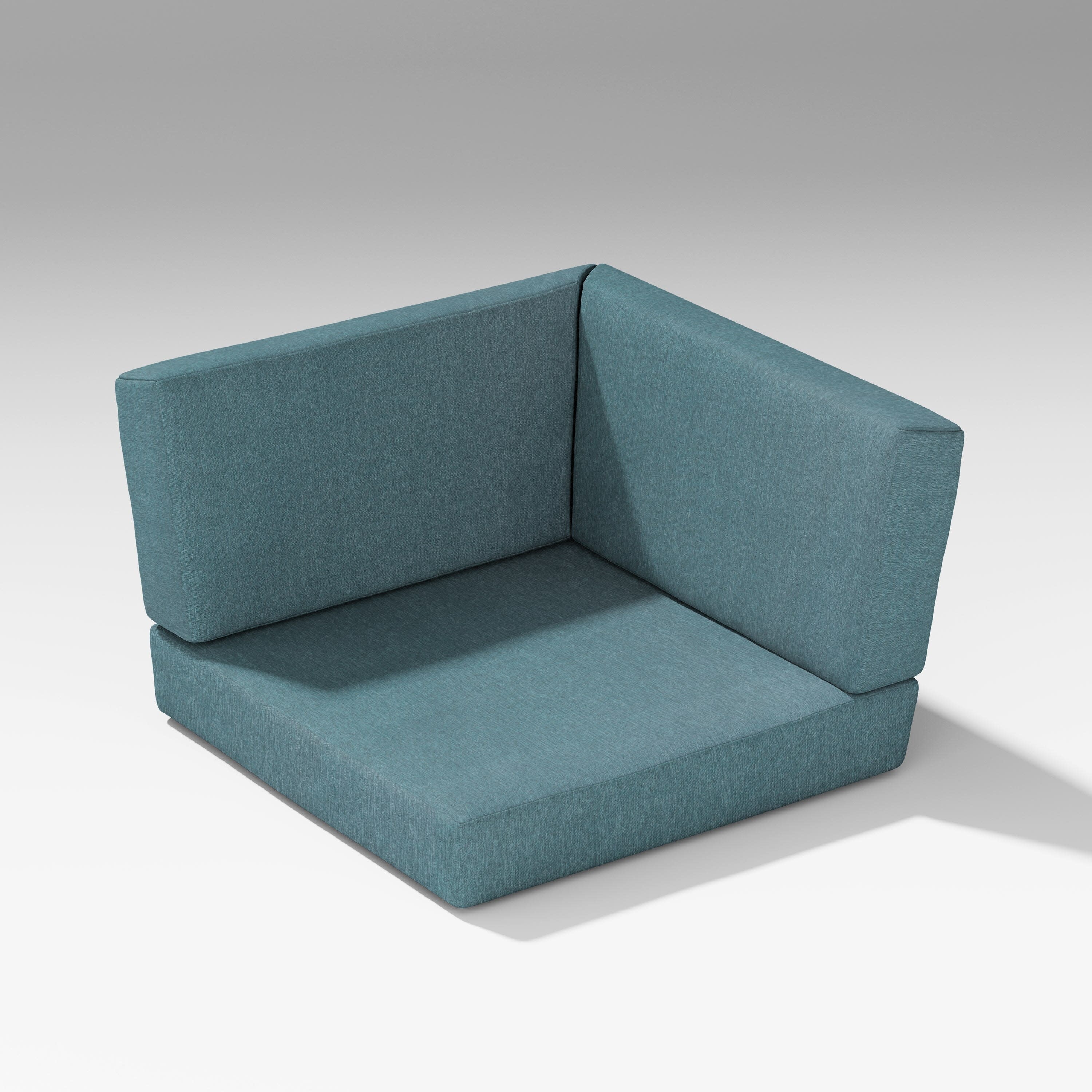 Latitude Corner Seat Cushion in Ocean Teal