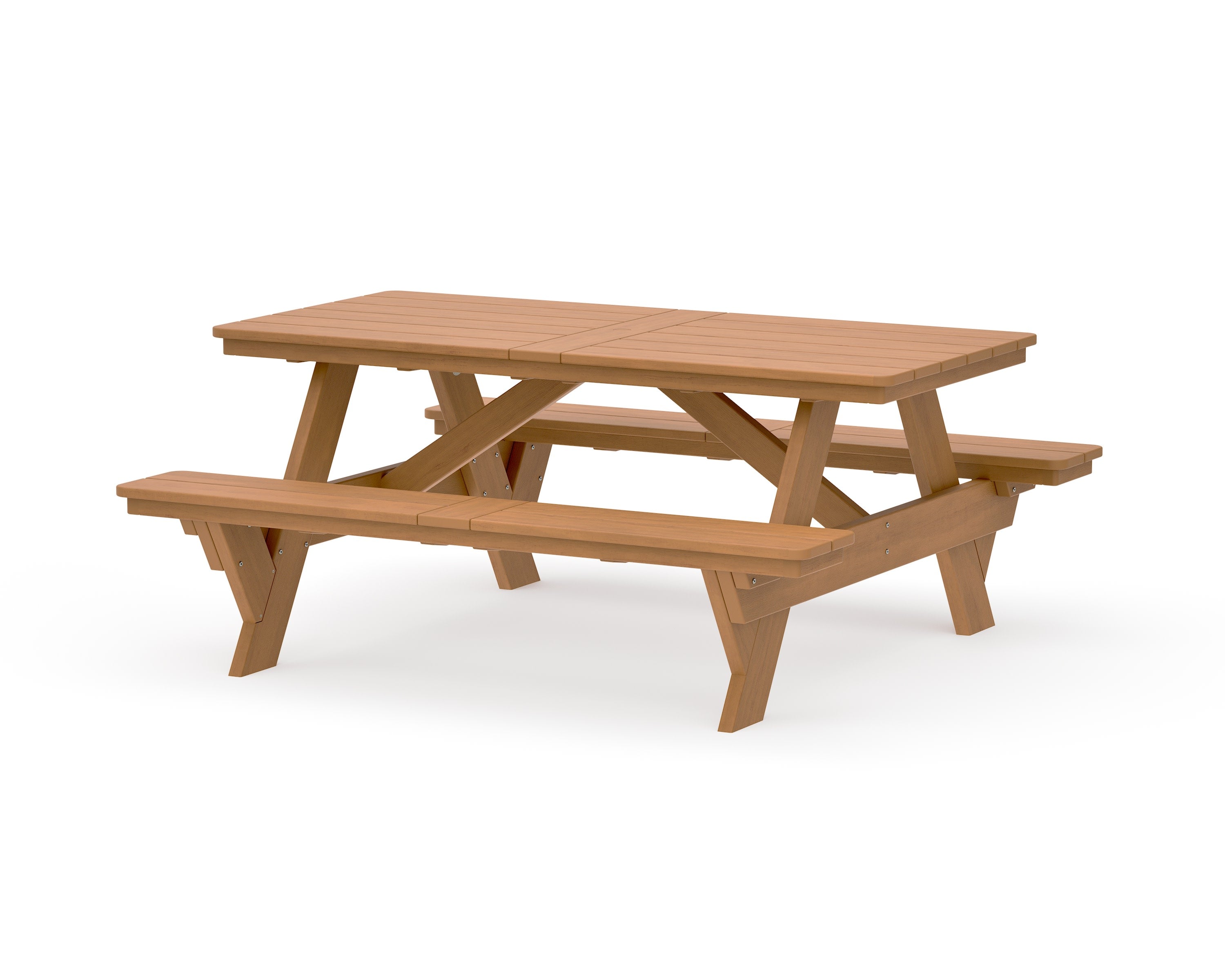 Rockford 72 Picnic Table in Natural