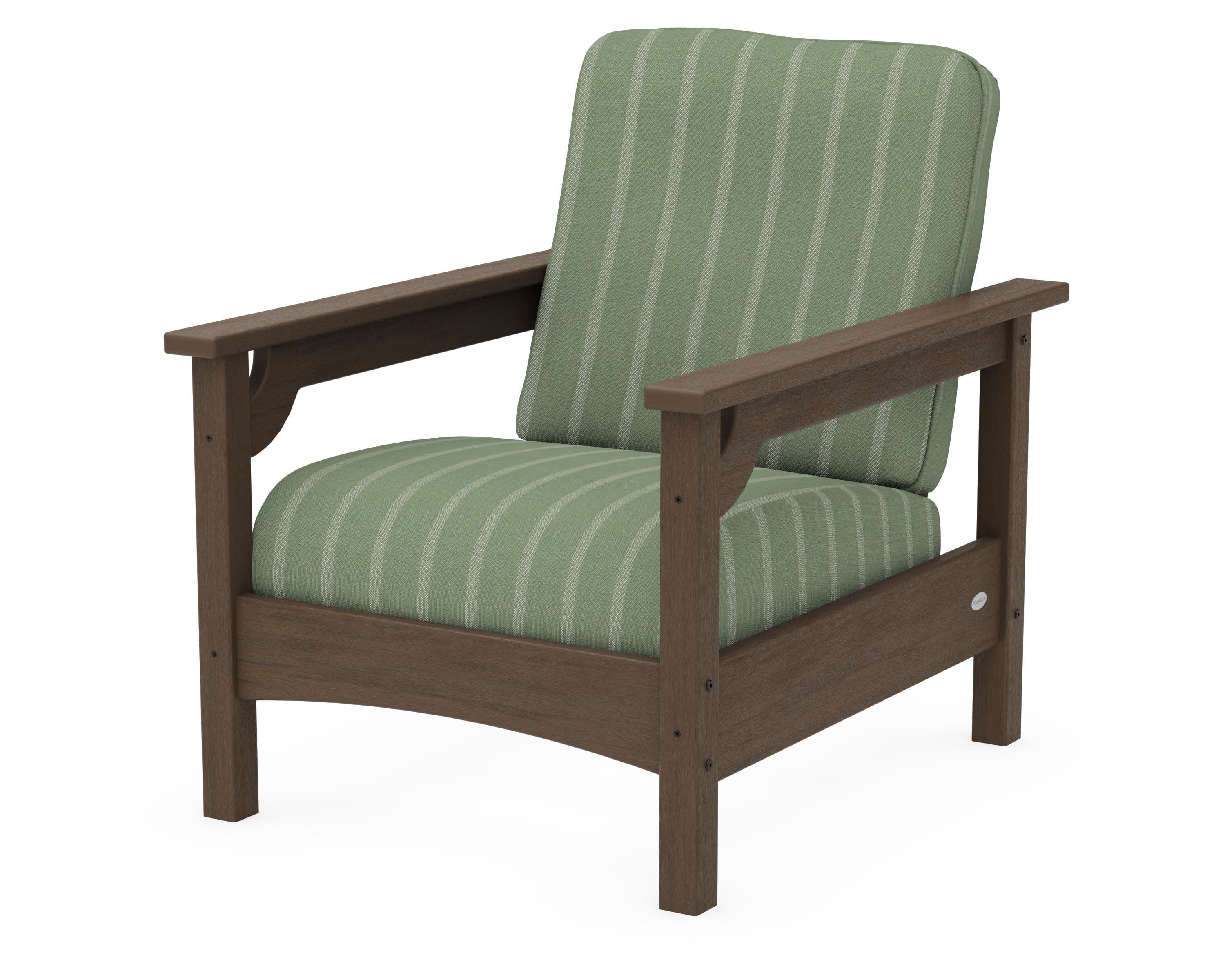 Club Chair in Kona / Unwind Rainwashed