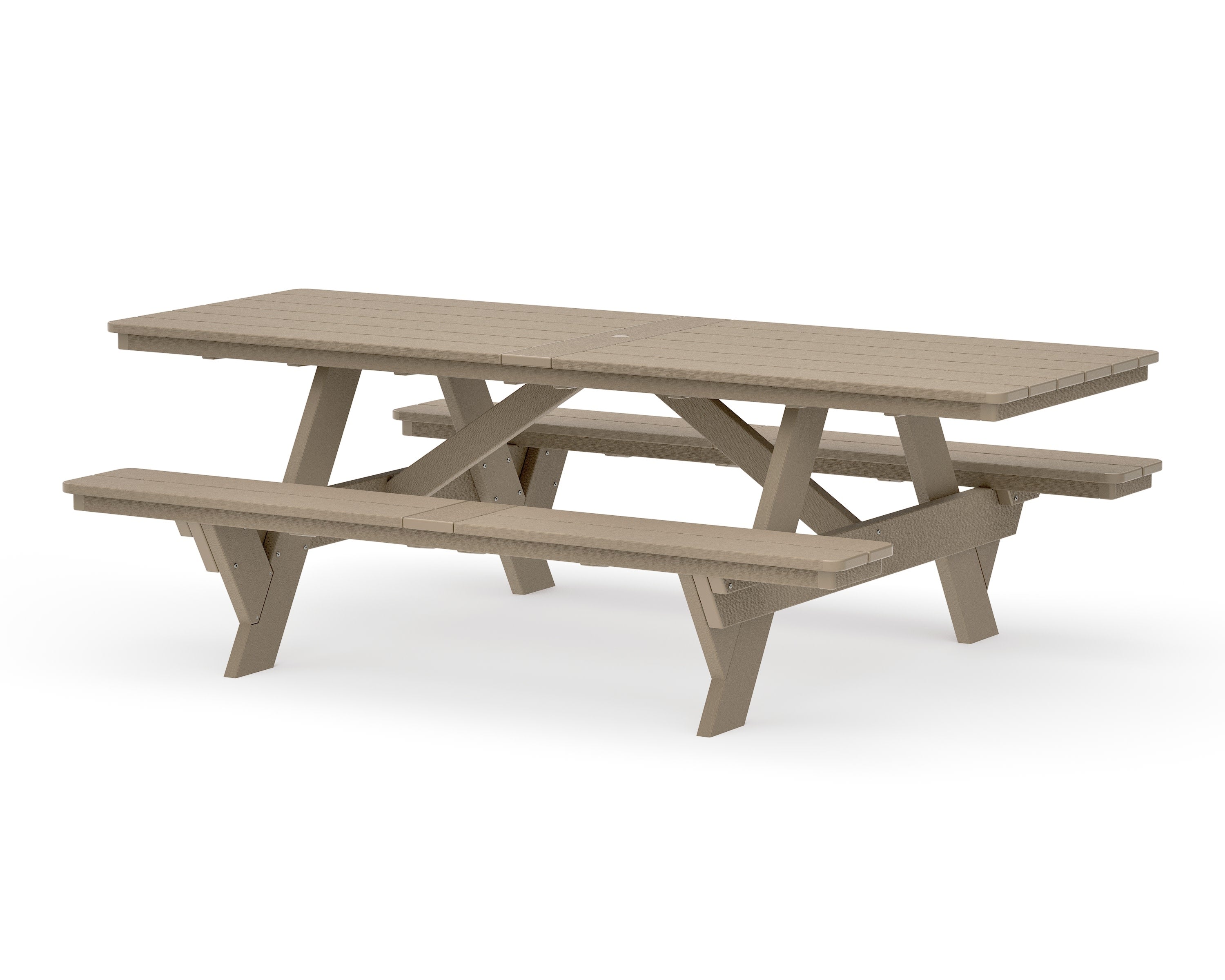 Rockford 98 ADA Picnic Table in Vintage Sahara