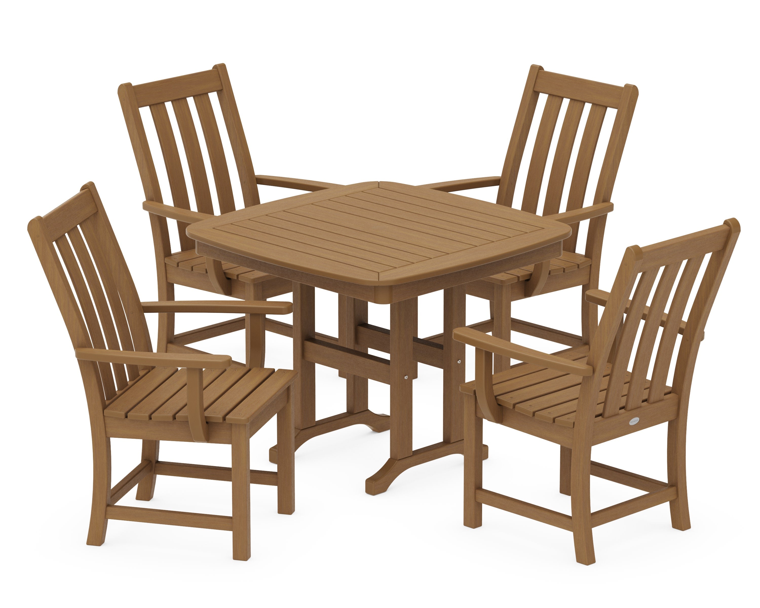 Vineyard 5-Piece Dining Set in Natural