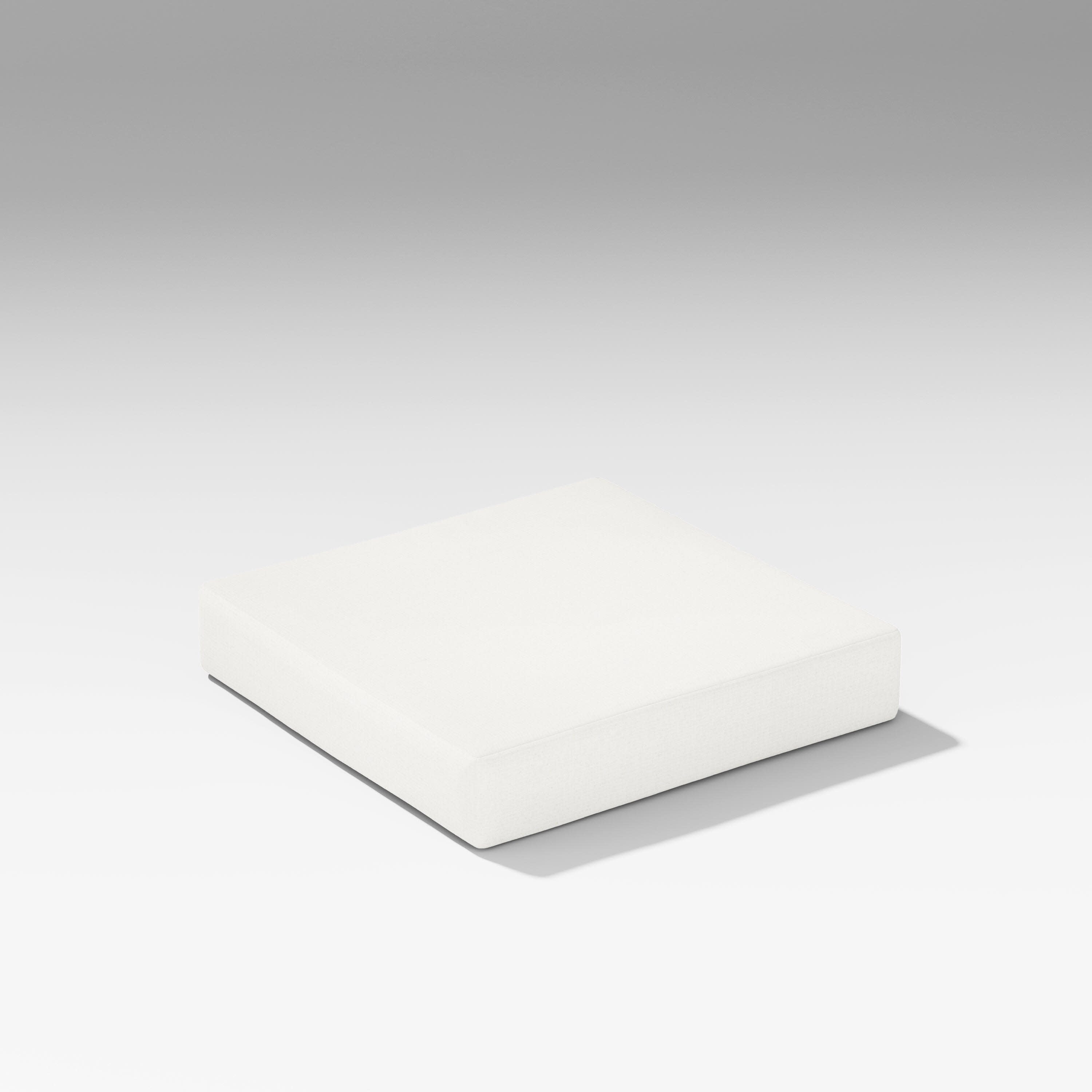 Latitude Modular Ottoman Seat Cushion in Natural Linen