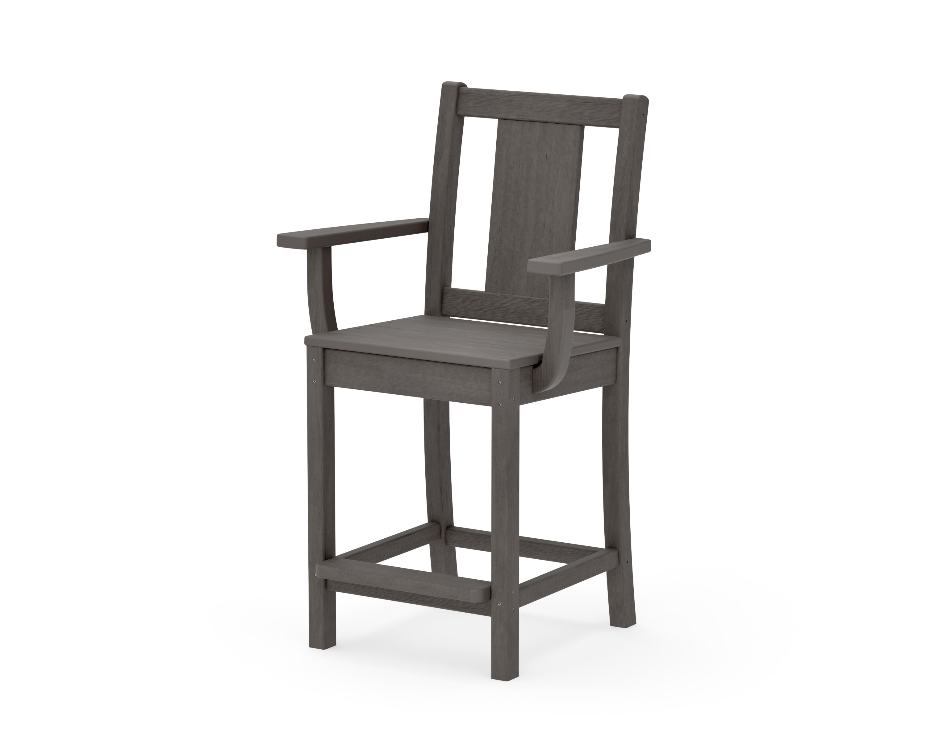 Prairie Counter Arm Chair in Driftwood