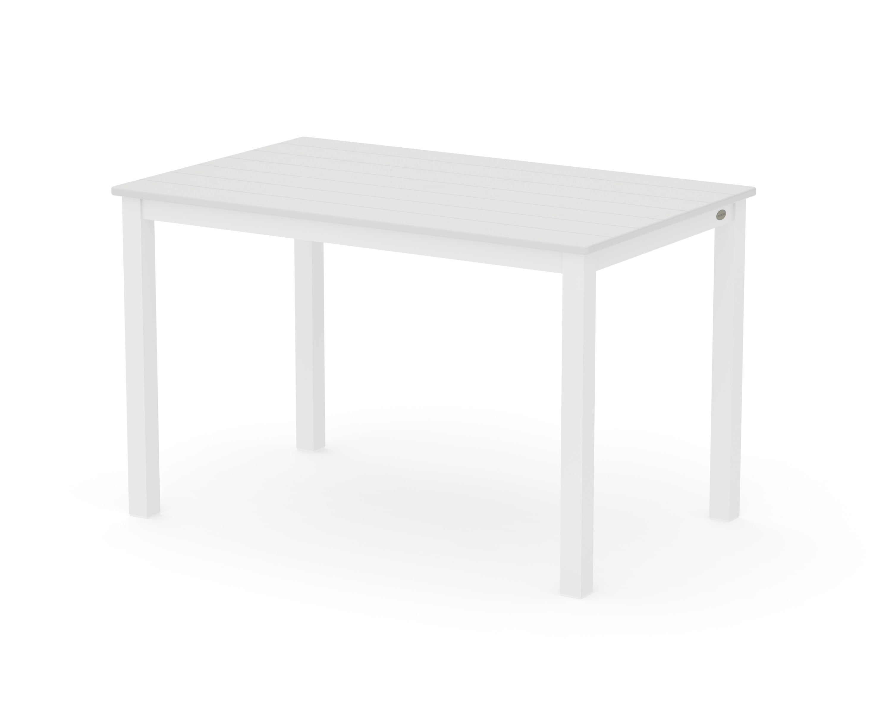 Main Street 30 x 48 Dining Table in White / Vintage White