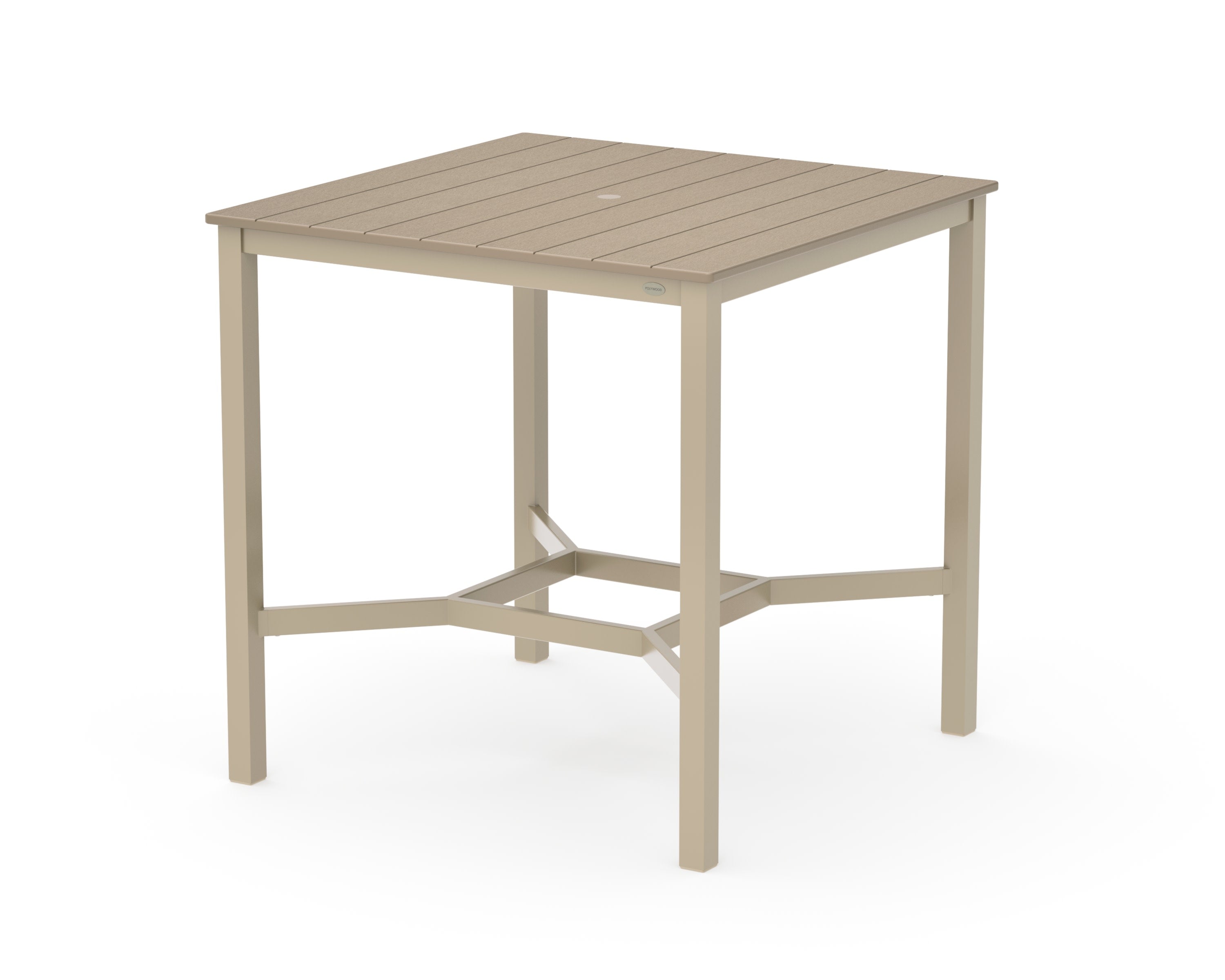 Main Street 42 x 42 Bar Table in Sand / Vintage Sahara