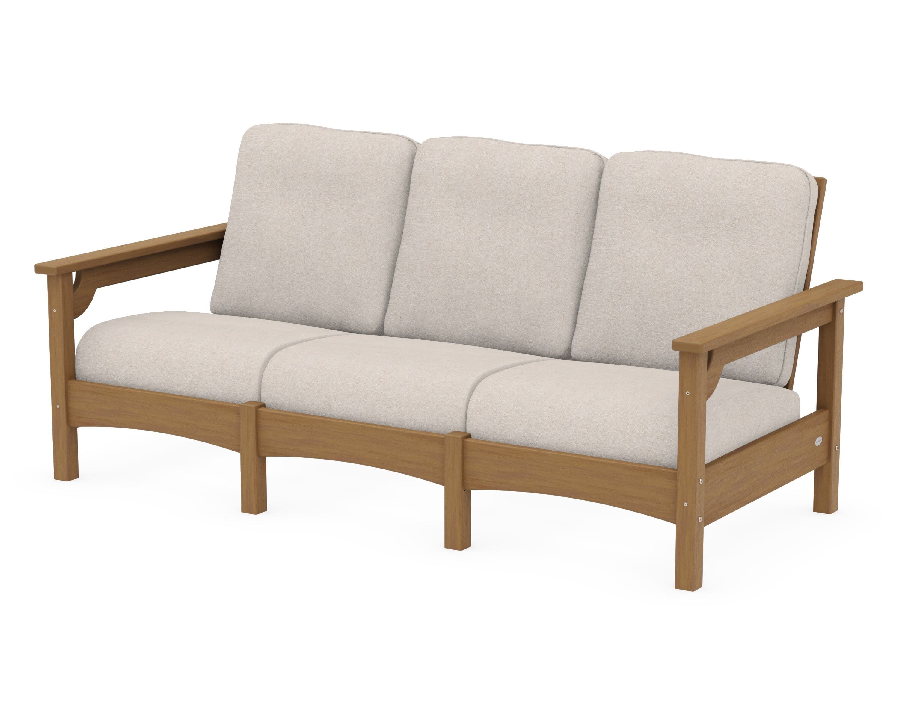 Club Sofa in Natural / Nuance Cloud
