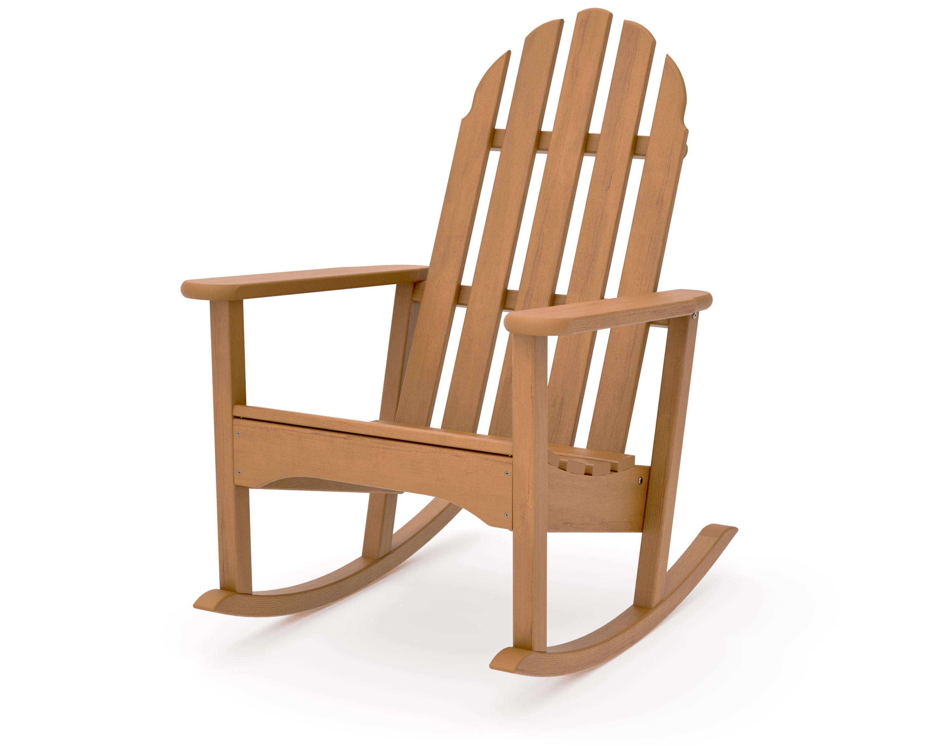 Classic Adirondack Rocking Chair in Natural