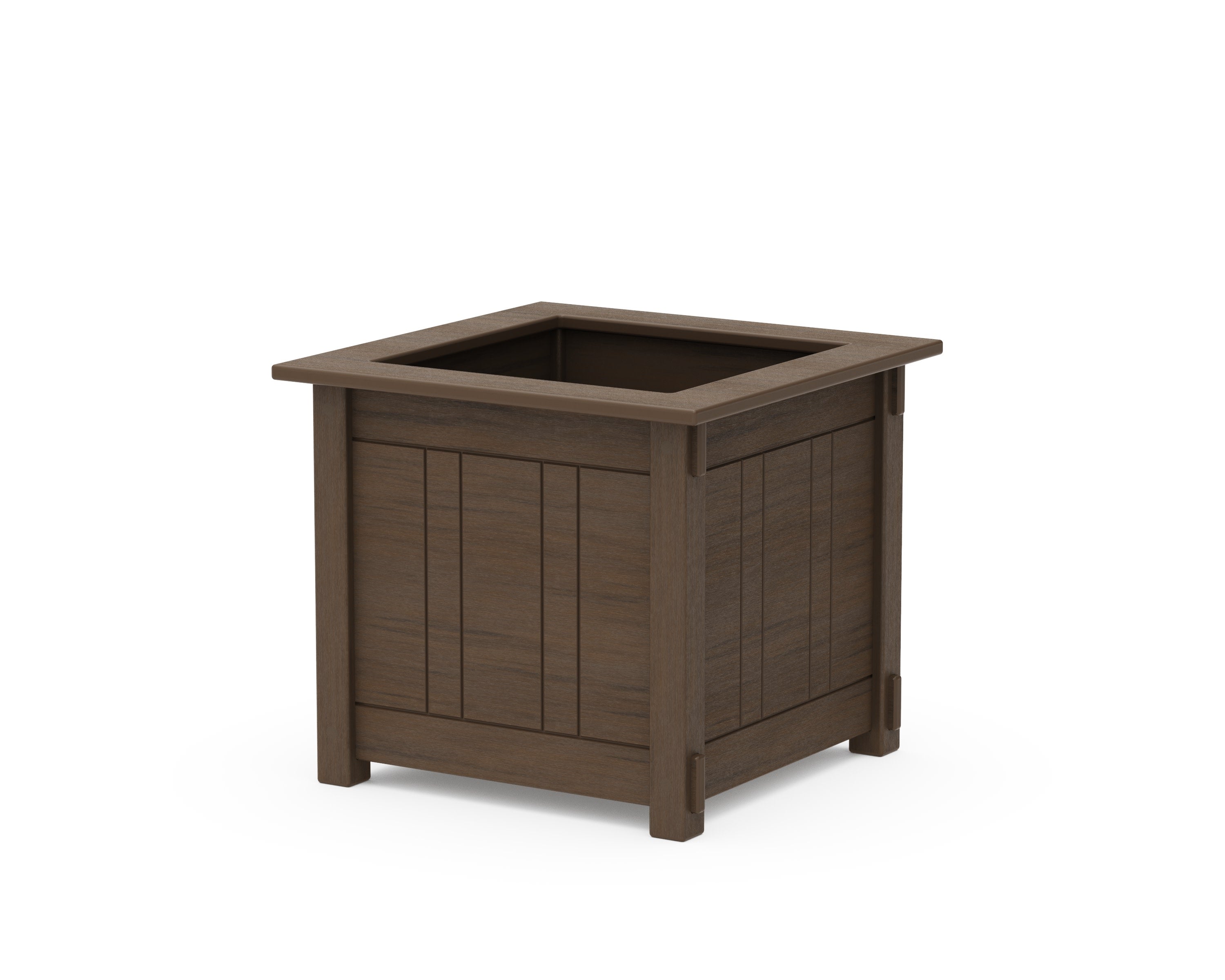 Acadia Large Square Planter Box in Kona