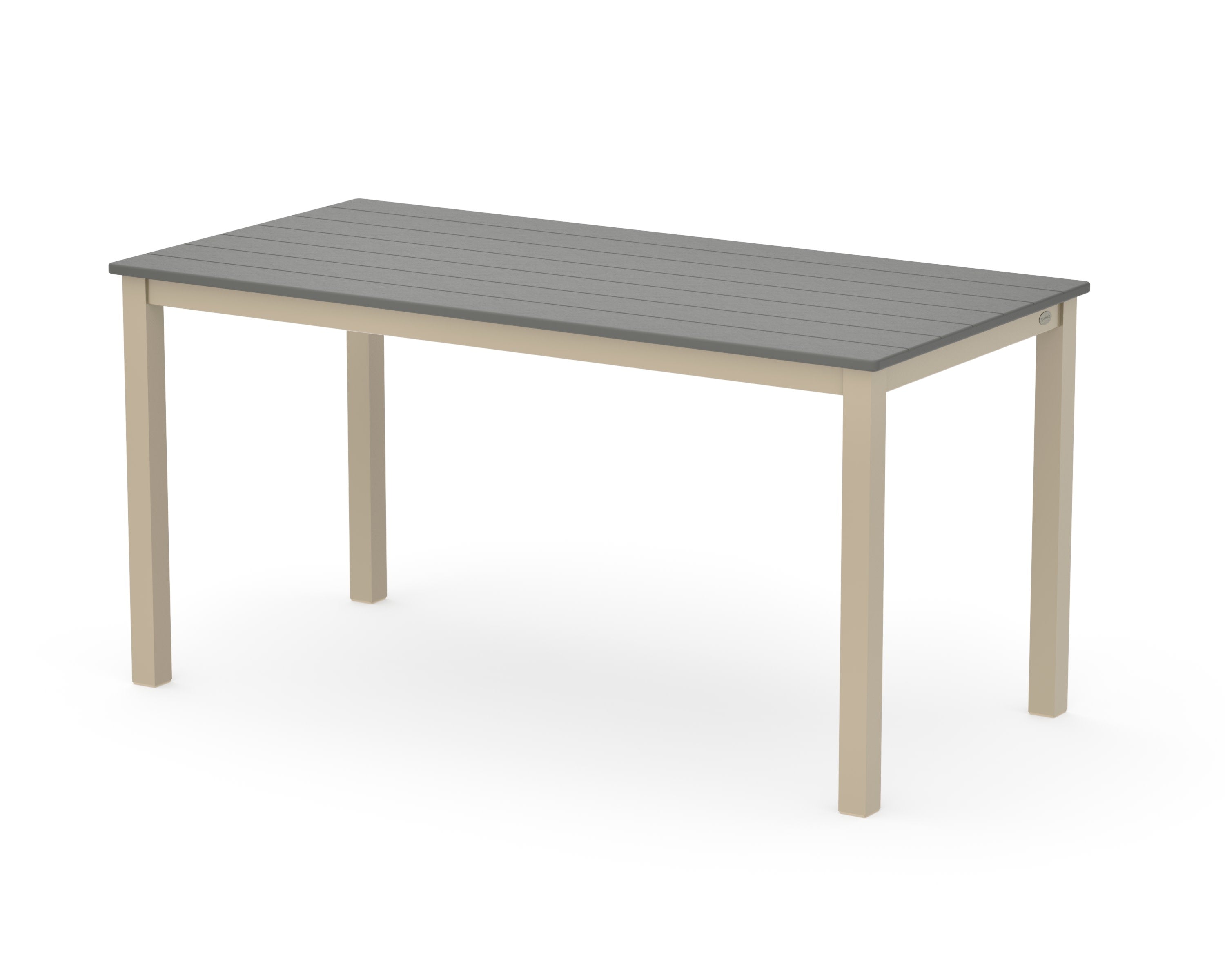 Main Street 30 x 60 Dining Table in Sand / Slate Grey