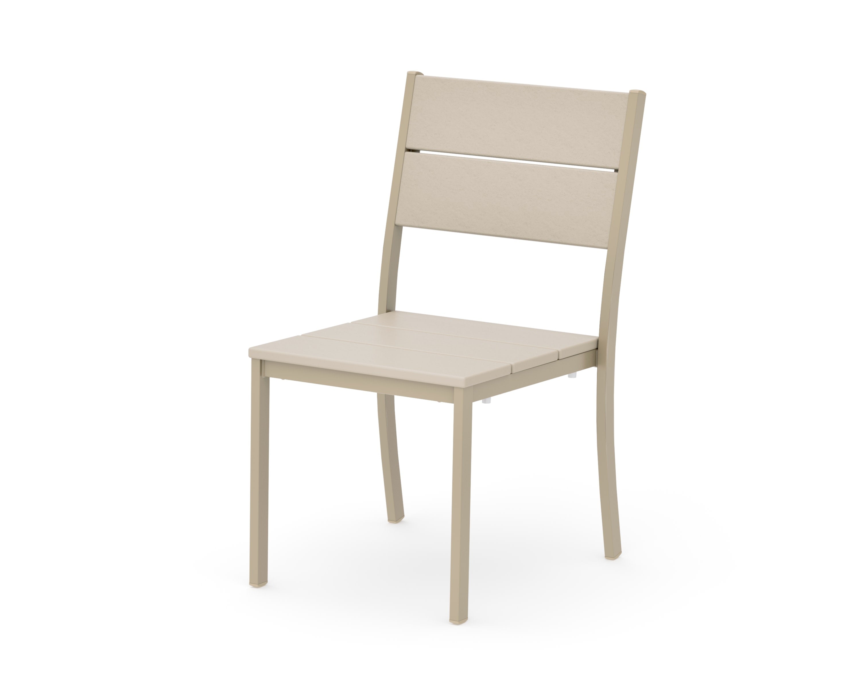 Main Street Stacking Dining Side Chair in Sand / Sand