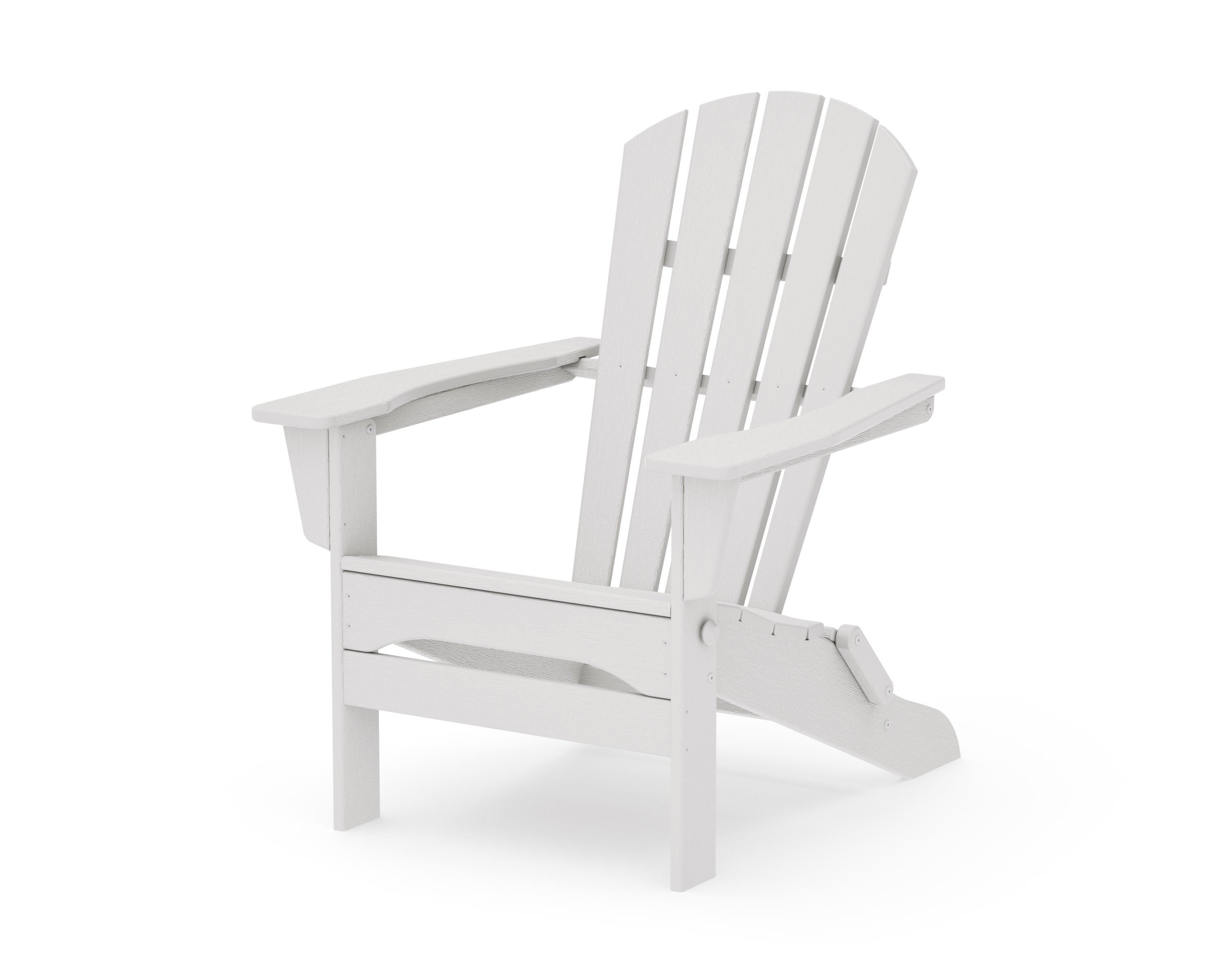 Palm Coast Folding Adirondack in Vintage White