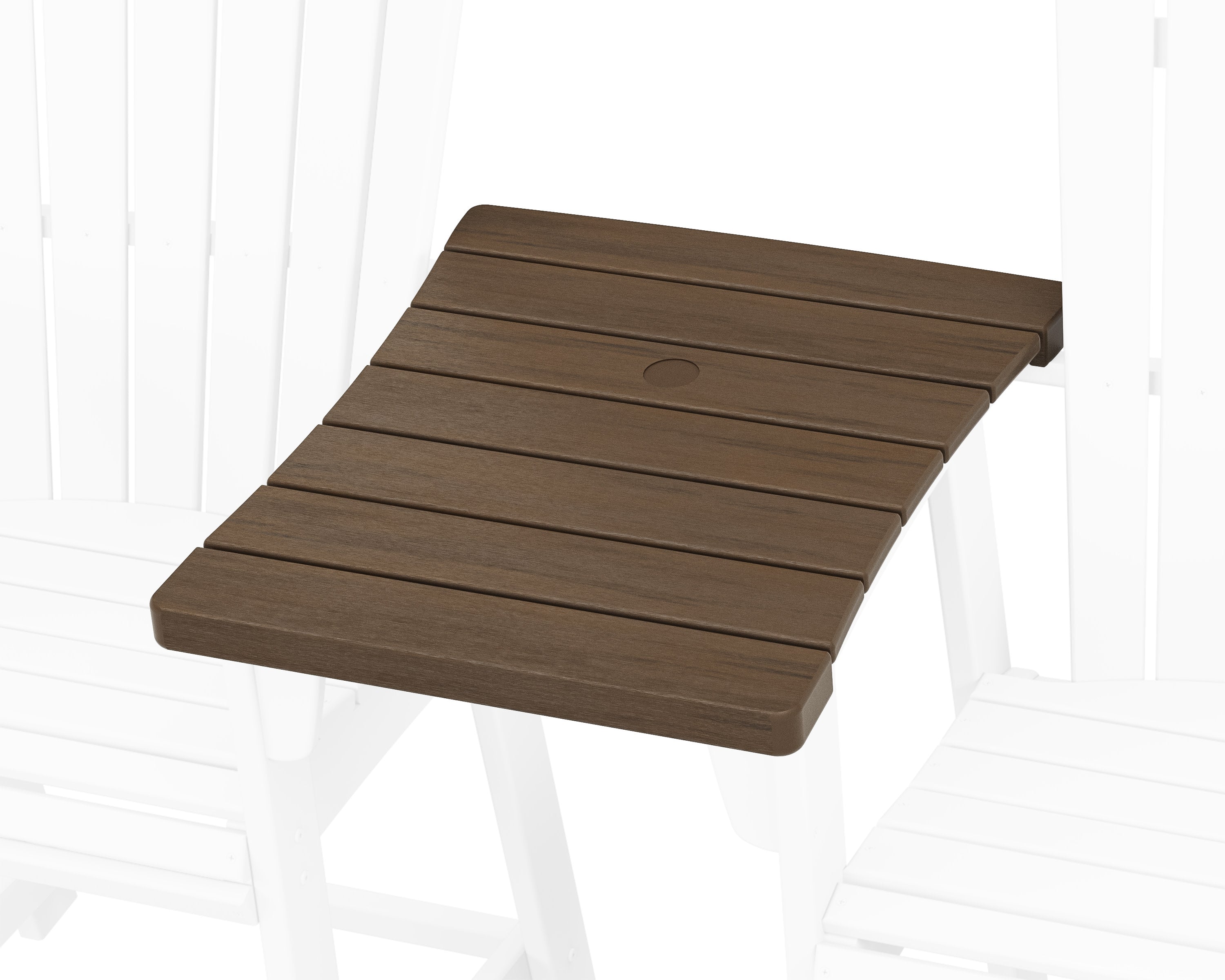 600 Series Straight Adirondack Dining Connecting Table in Kona