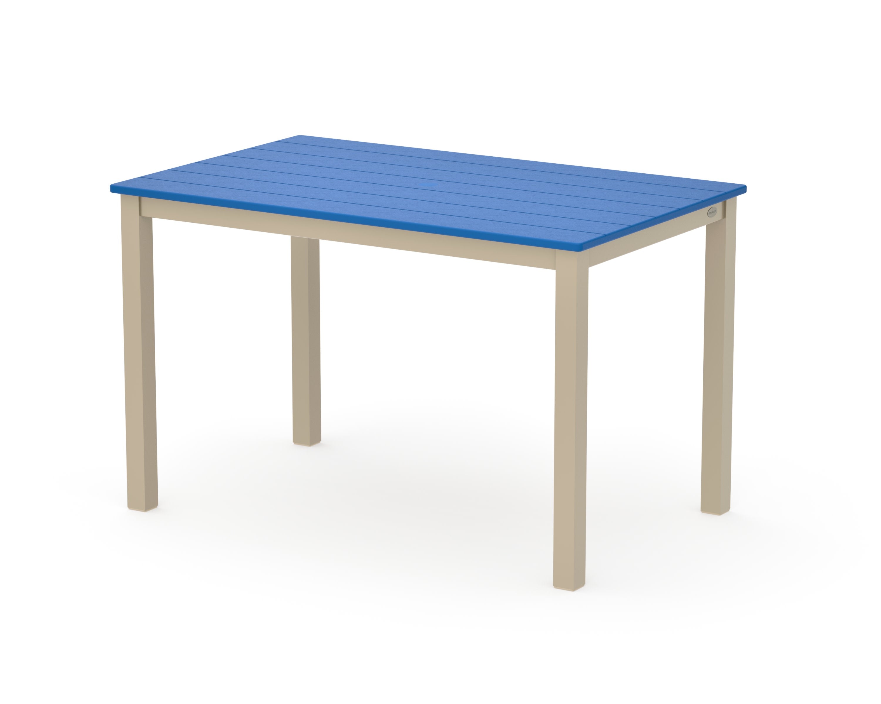 Main Street 30 x 48 Dining Table in Sand / Pacific Blue