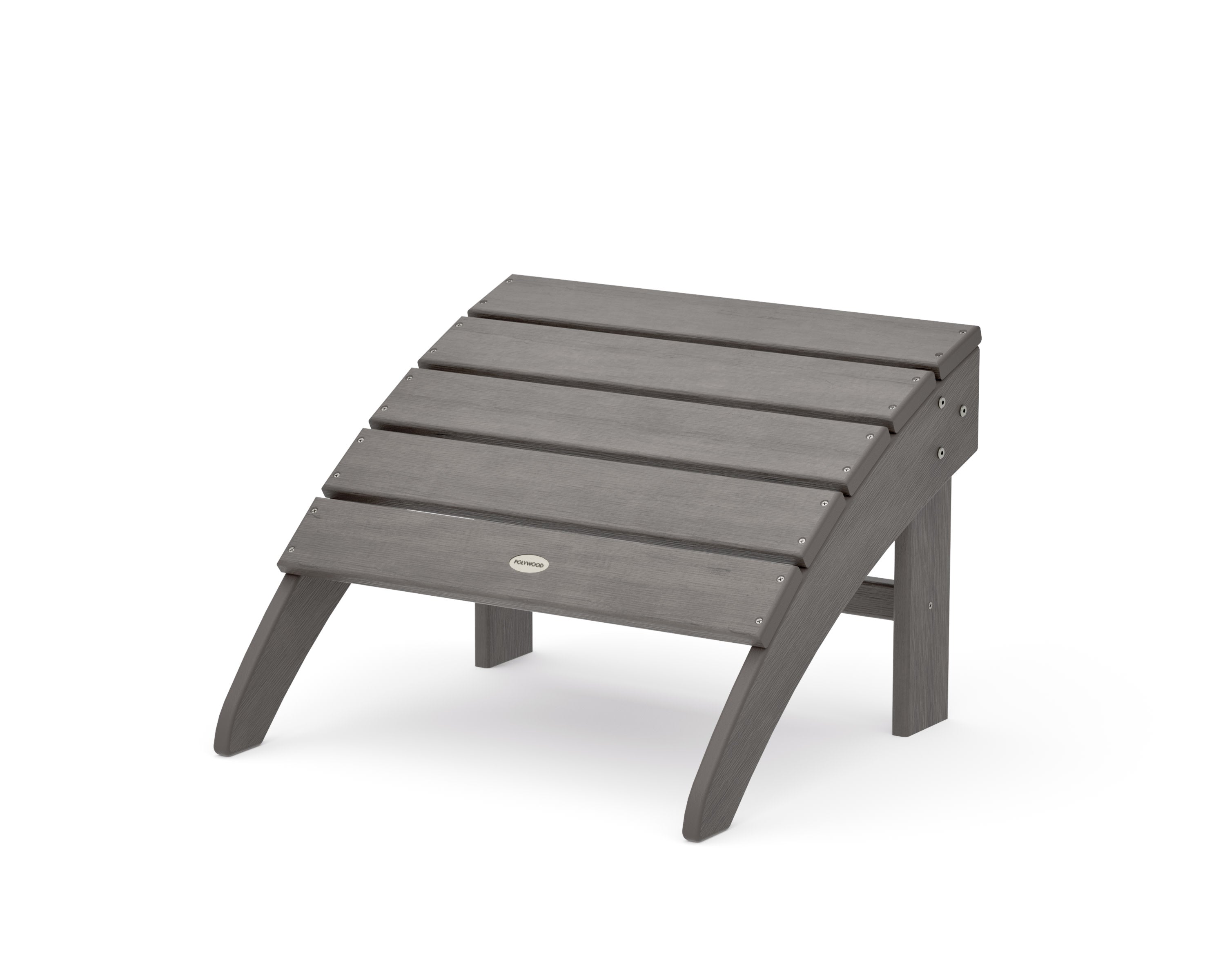 South Beach Adirondack Ottoman in Driftwood