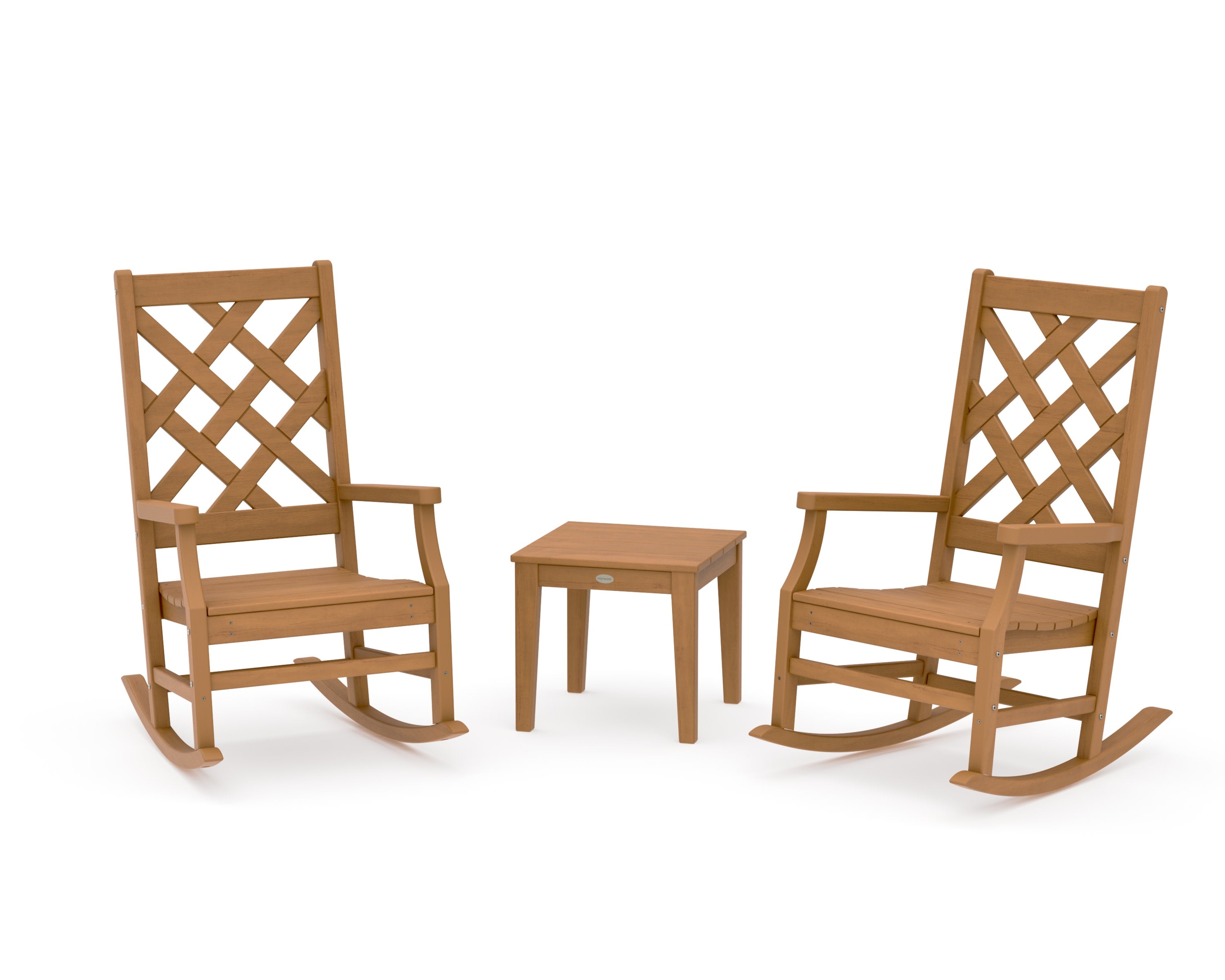Wovendale 3-Piece Rocking Chair Set in Natural