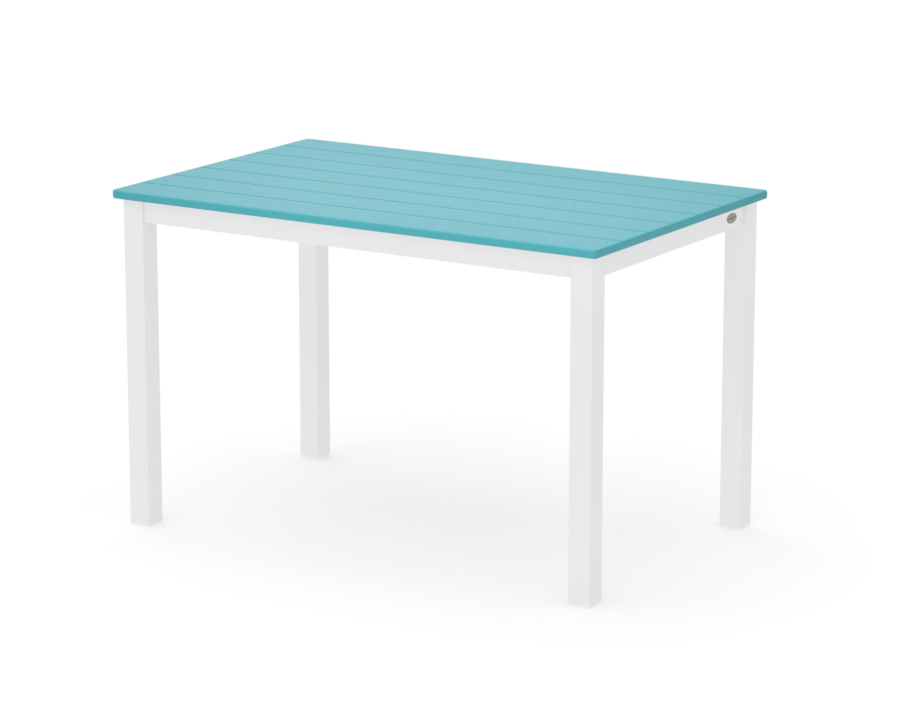 Main Street 30 x 48 Dining Table in White / Aruba
