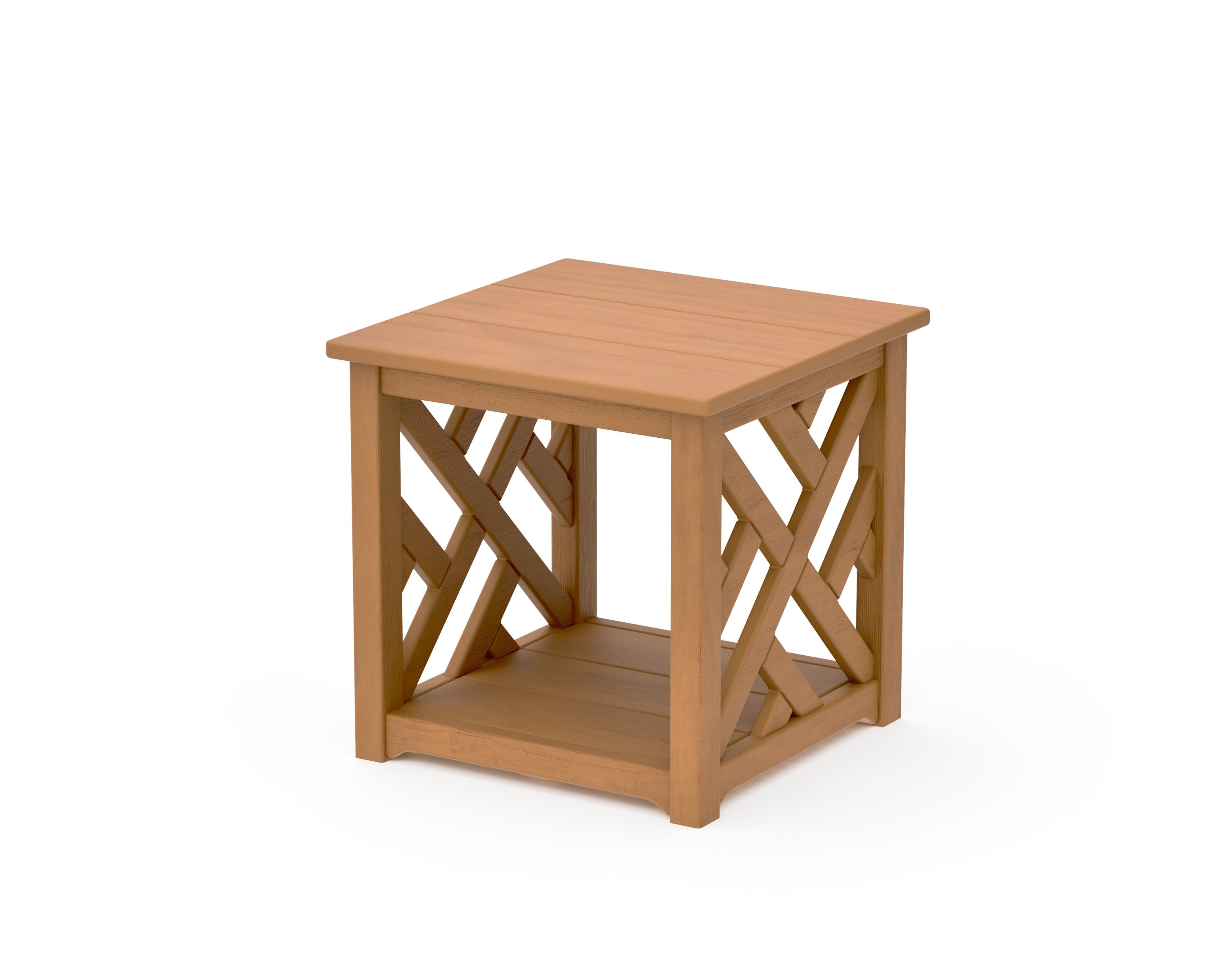 Chippendale Accent Table in Natural