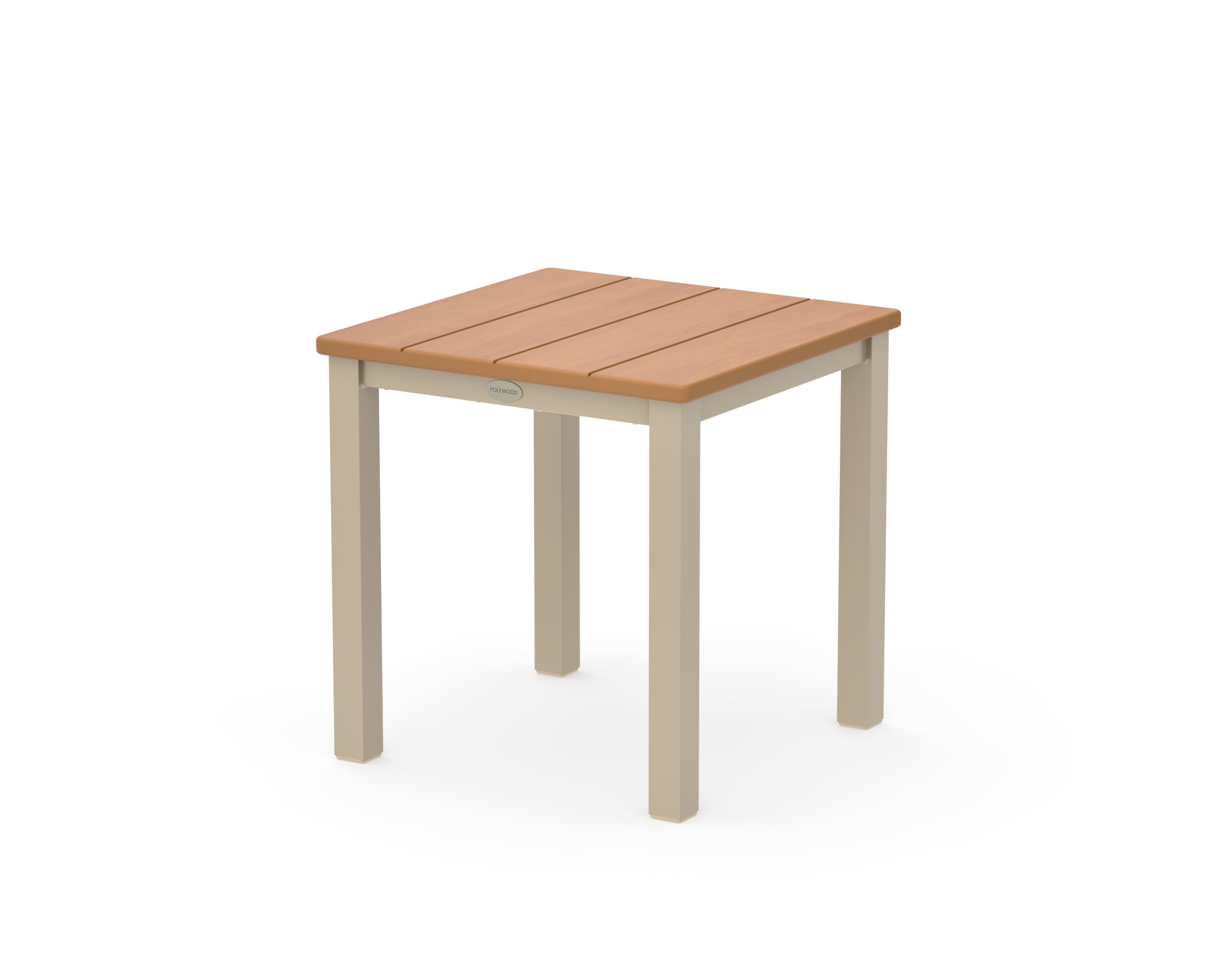 Main Street 18" Side Table in Sand / Natural