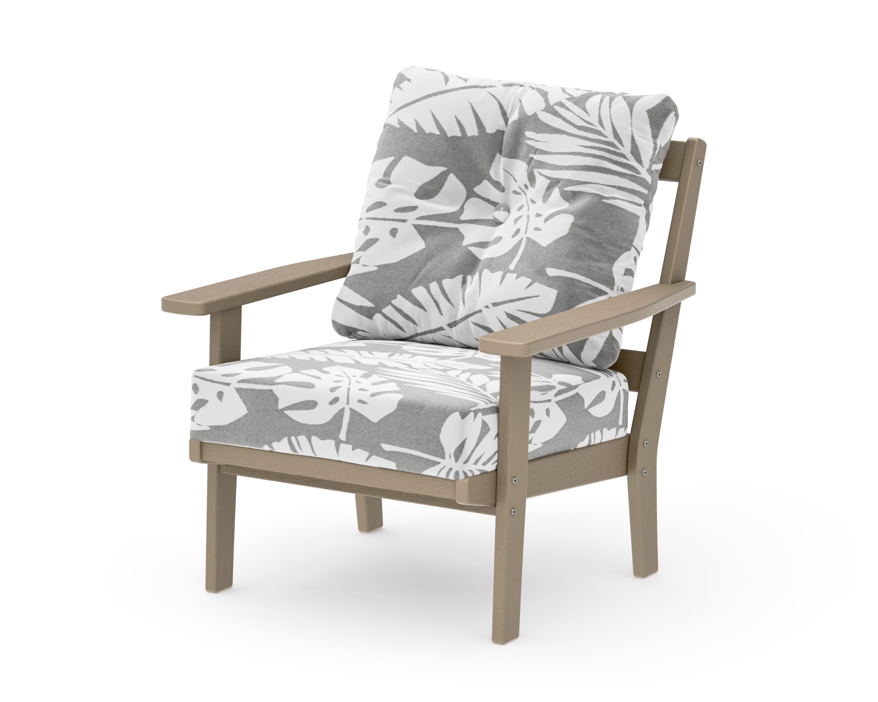Oxford Deep Seating Chair in Vintage Sahara / Leaf Grey Mist