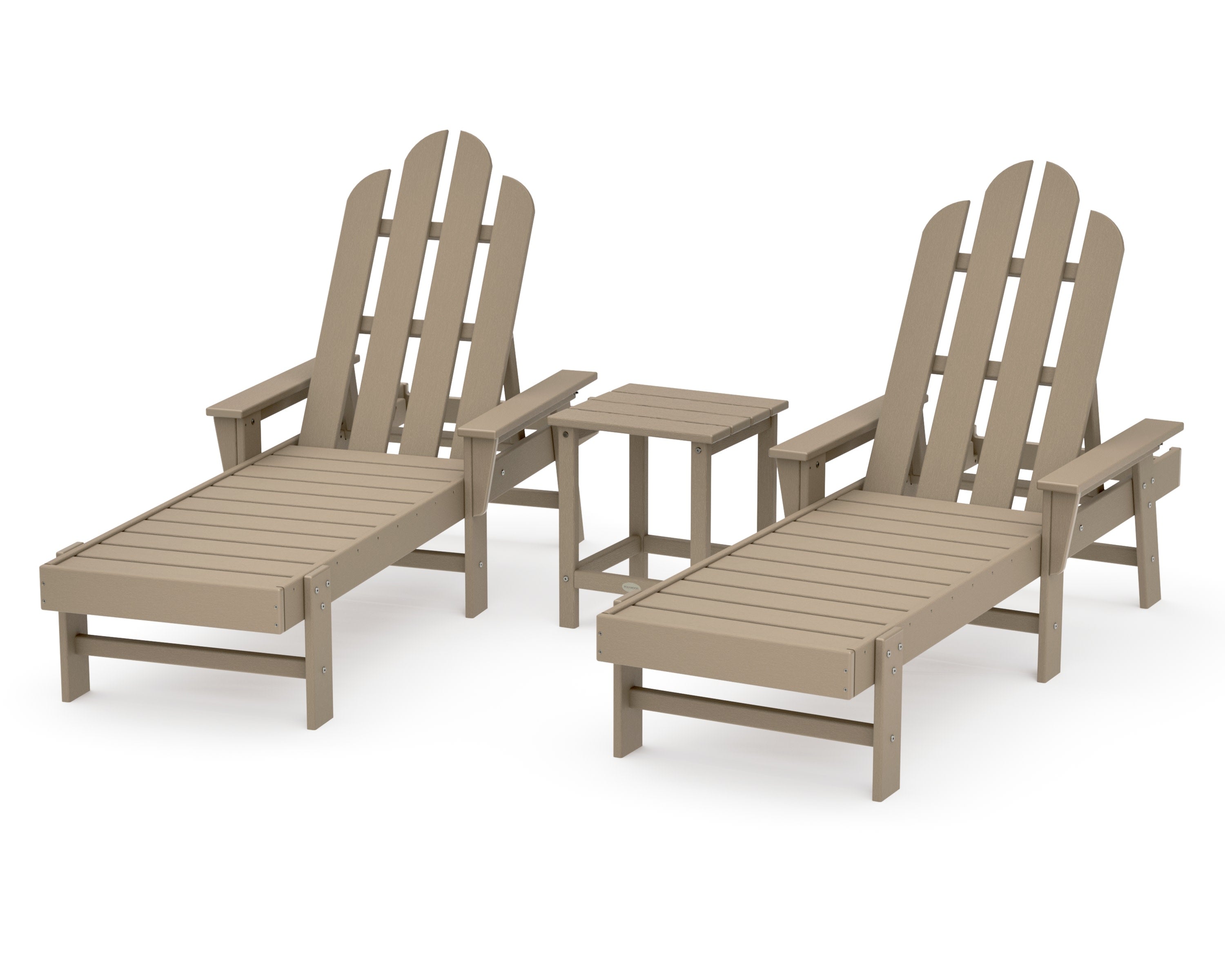 Long Island Chaise 3-Piece Set in Vintage Sahara