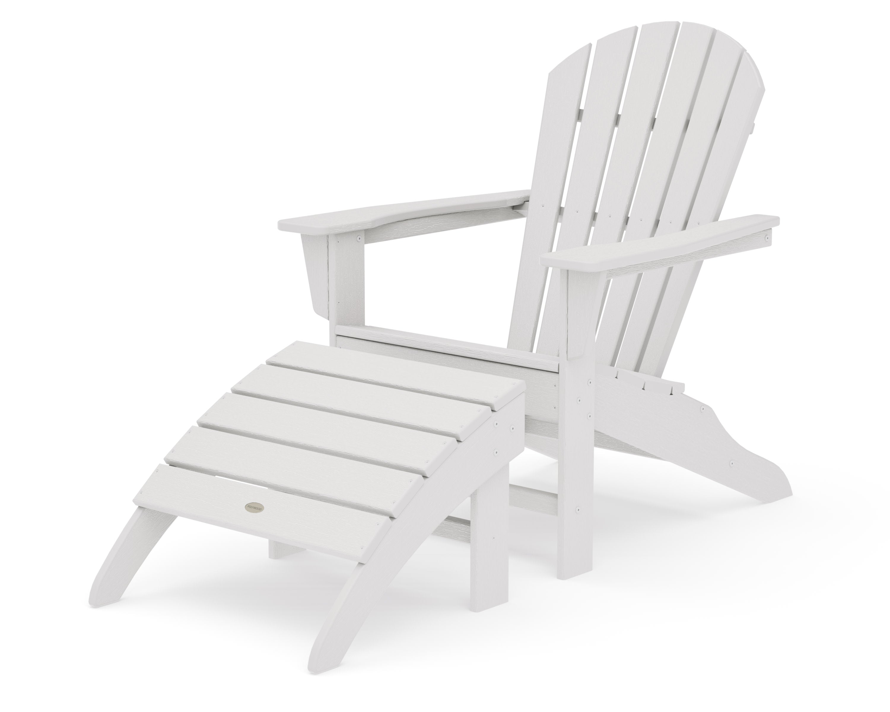 South Beach Adirondack 2-Piece Set in Vintage White