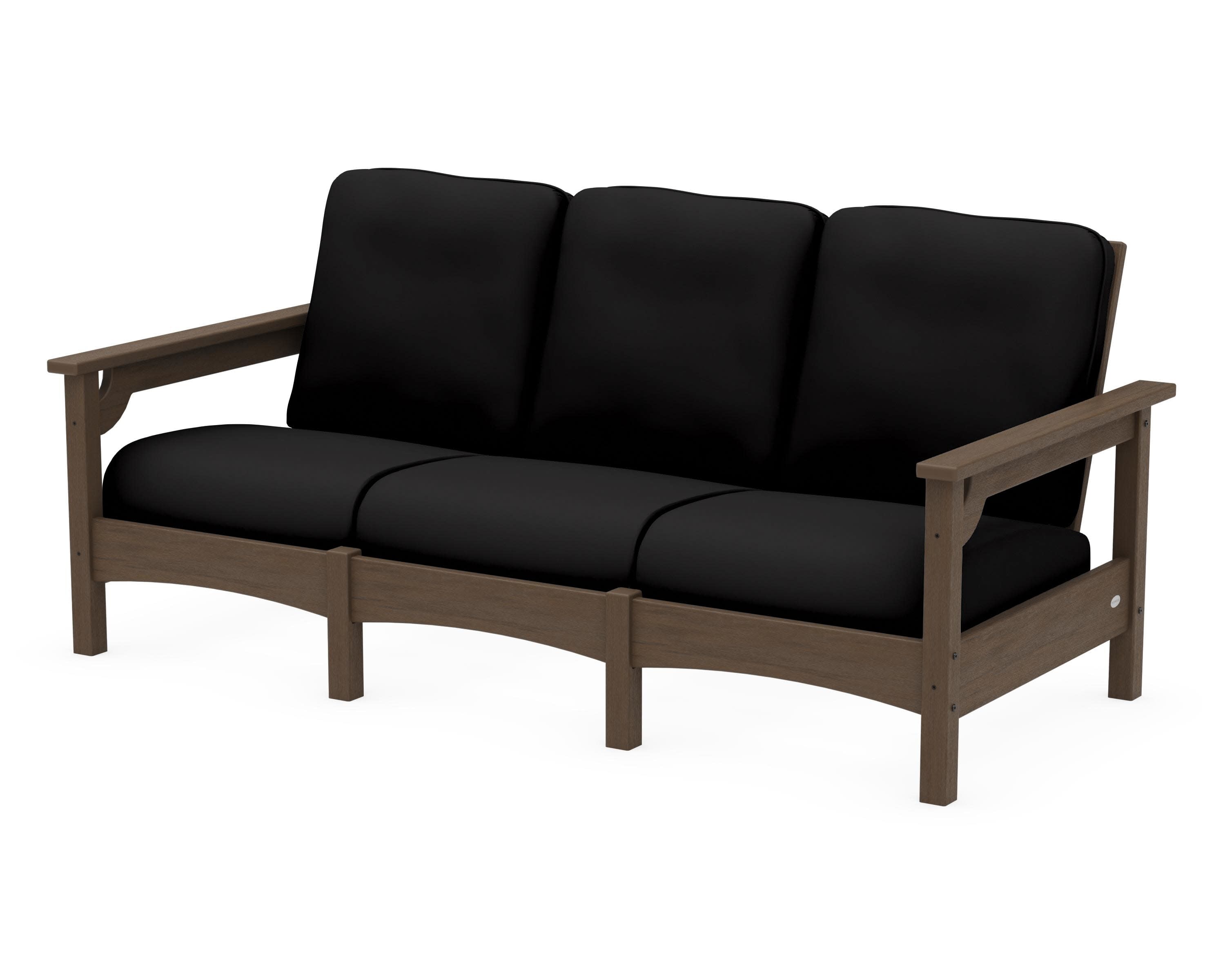 Club Sofa in Kona / Canvas Black