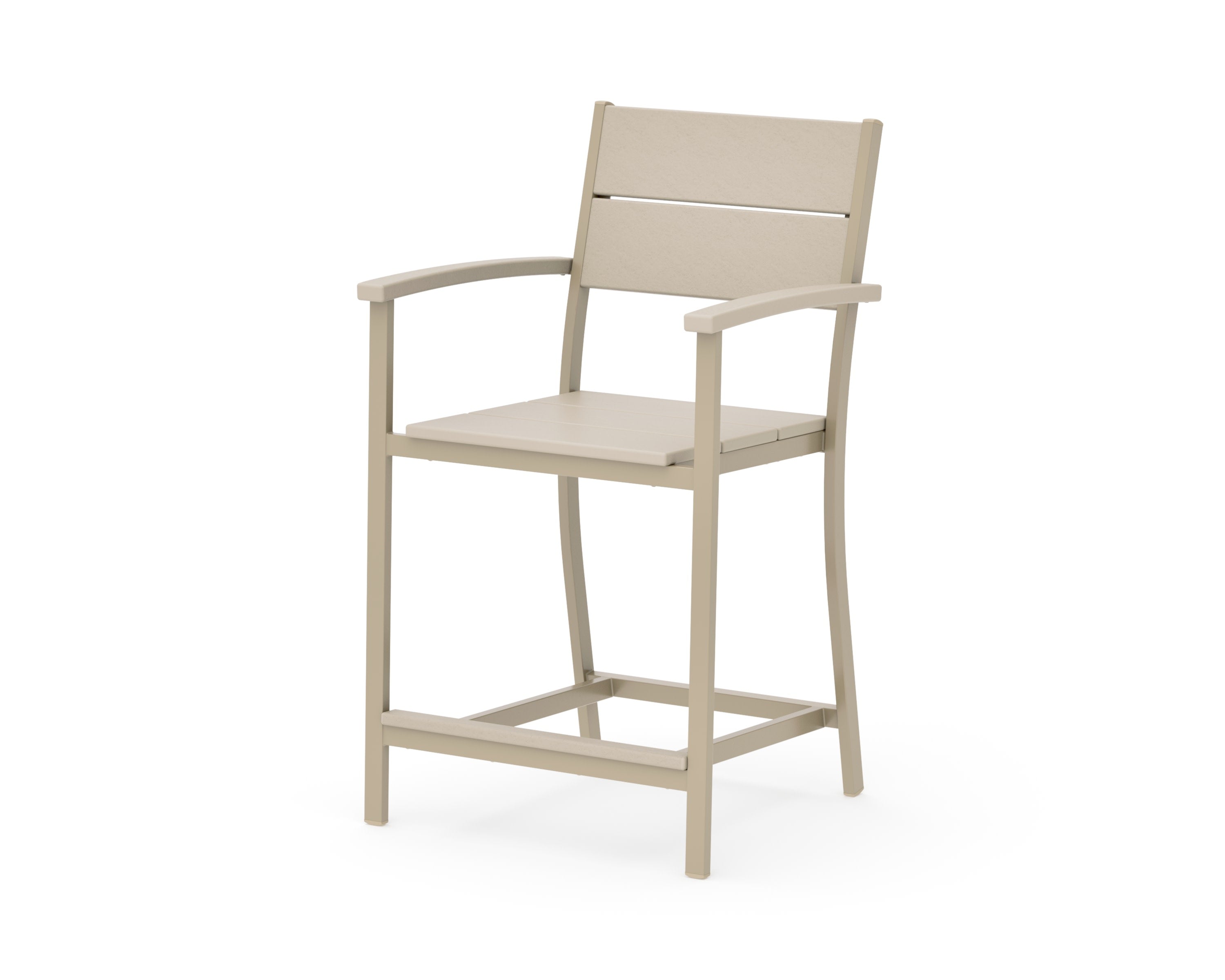 Main Street Counter Arm Chair in Sand / Sand