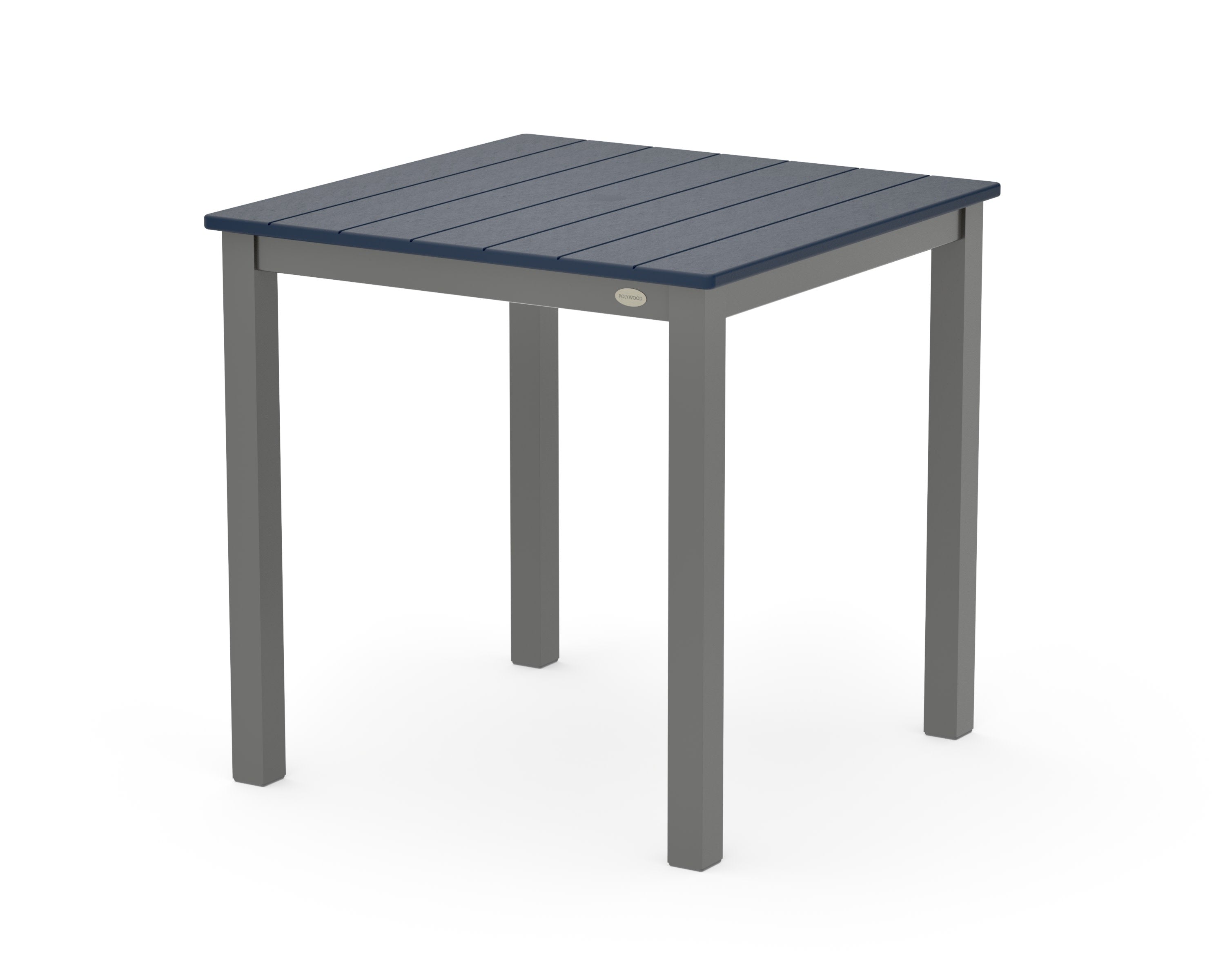 Main Street 30 x 30 Dining Table in Charcoal / Navy