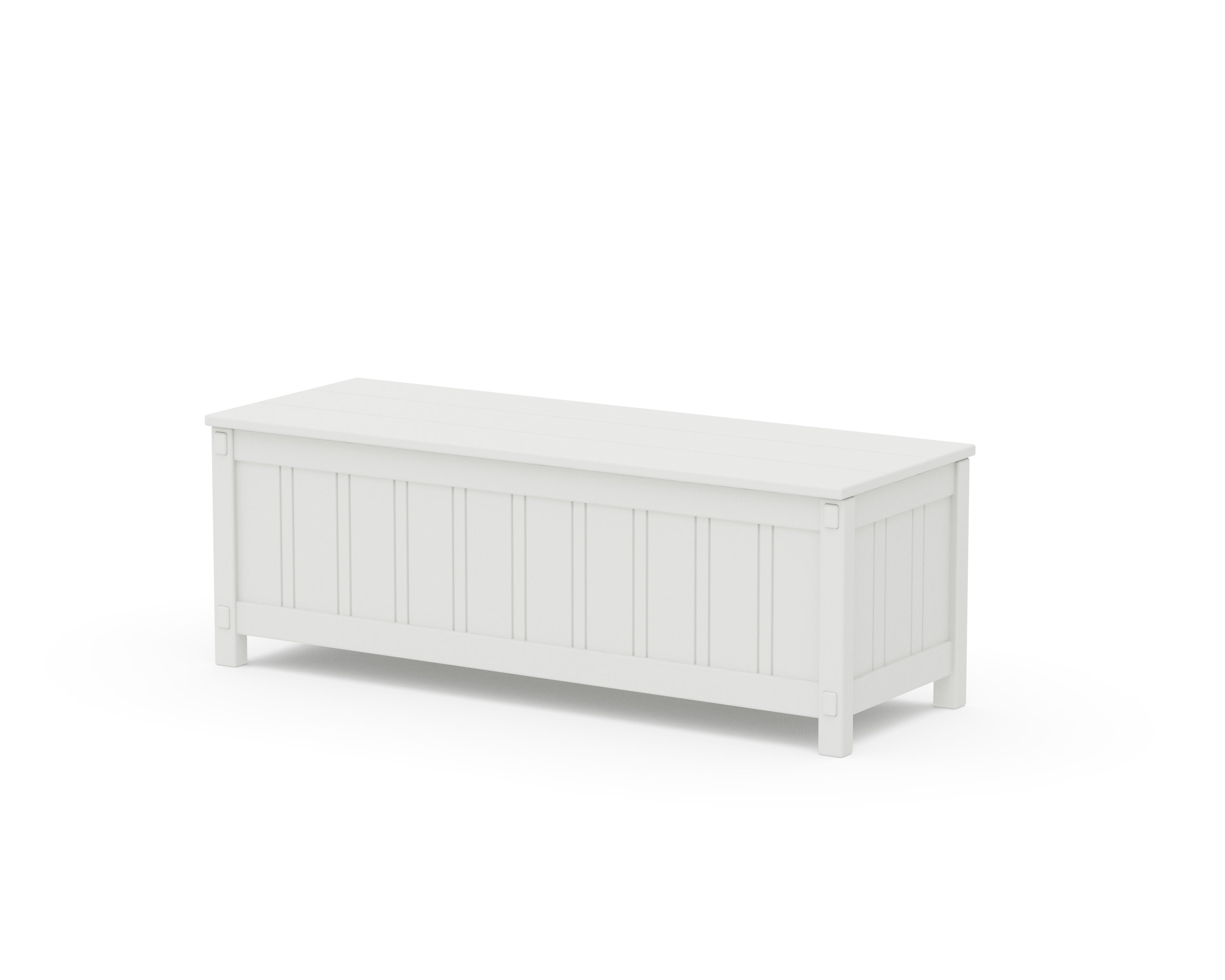 Acadia 48 Storage Bench in Vintage White