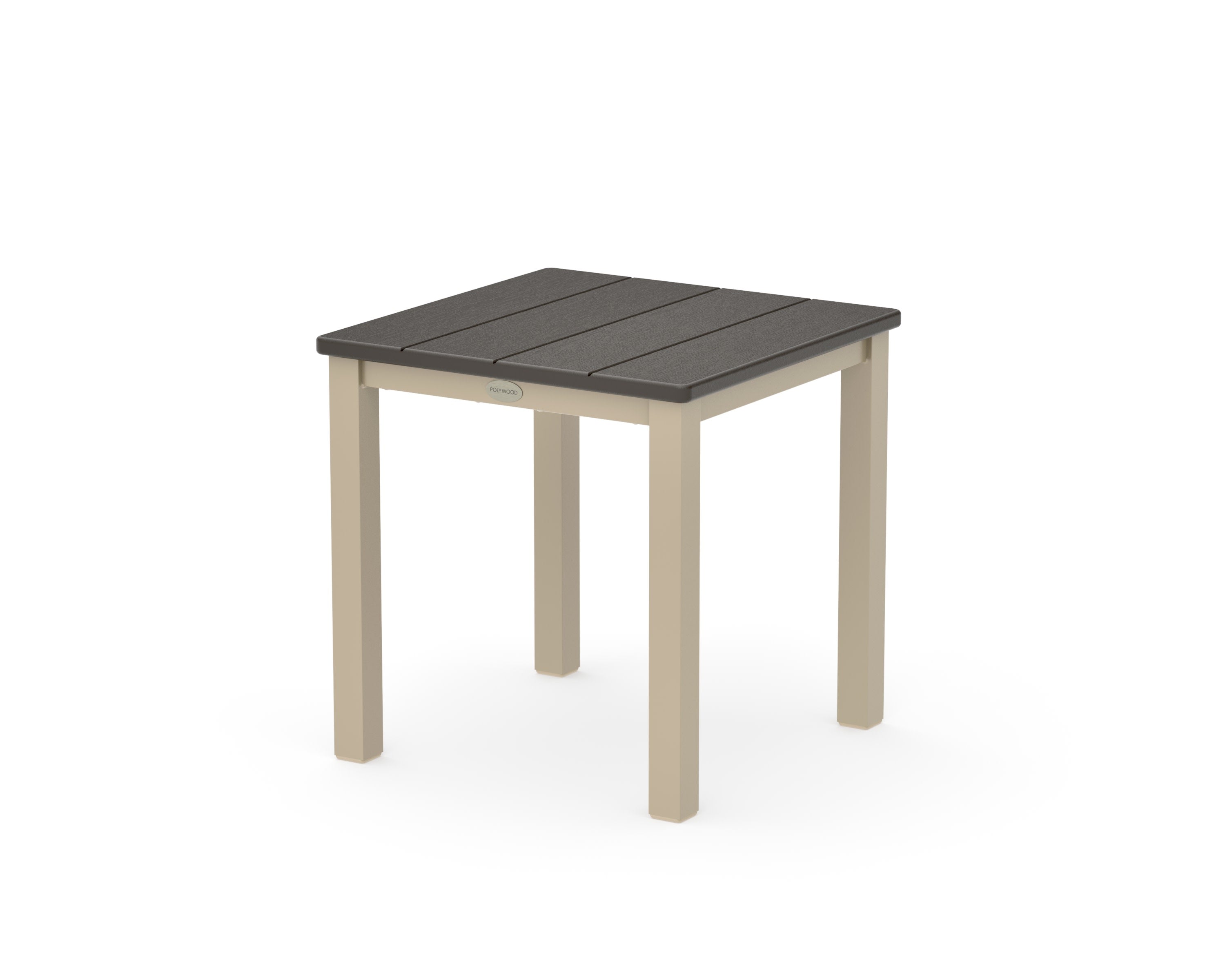 Main Street 18" Side Table in Sand / Vintage Coffee