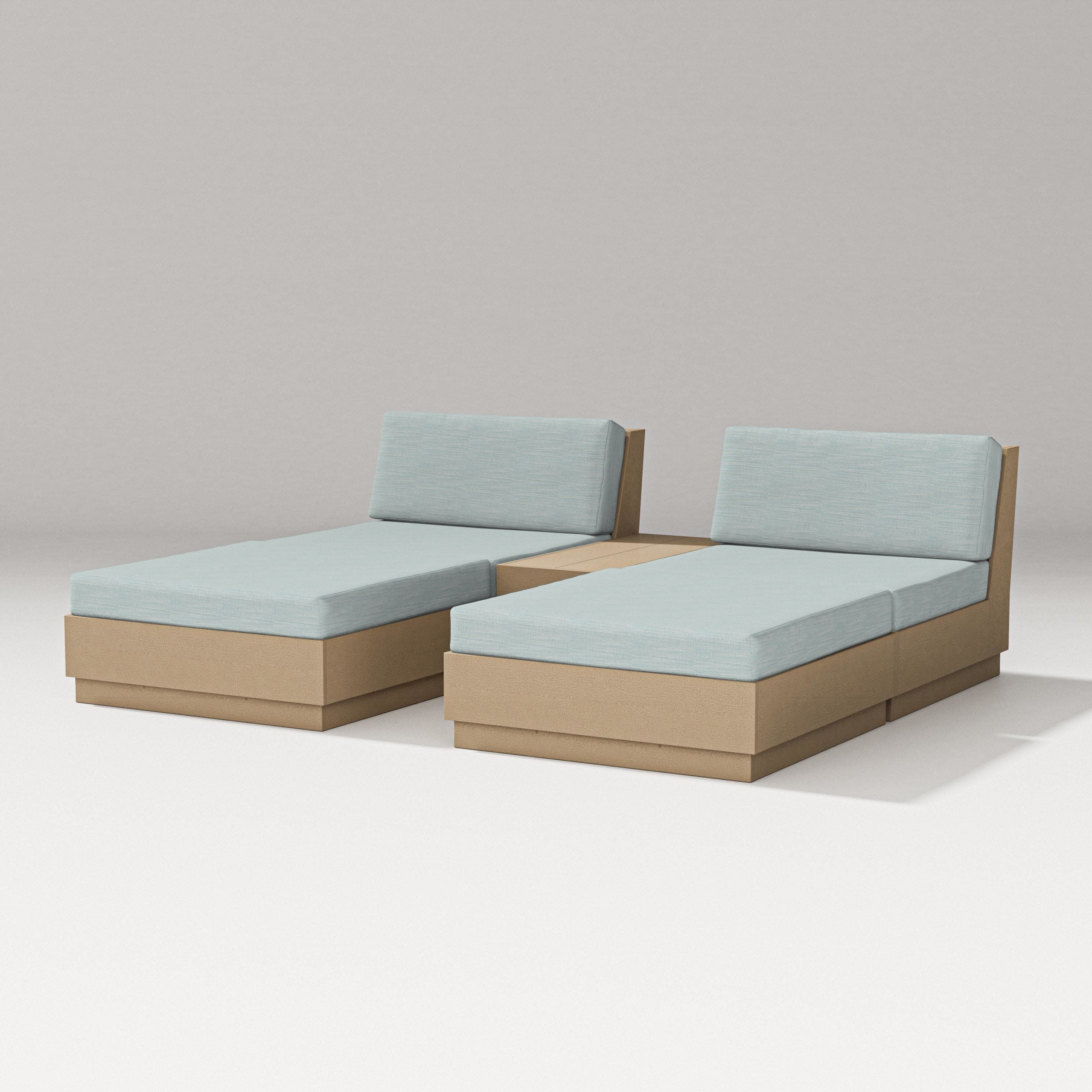 Elevate Double Chaise Set in Vintage Sahara / Soothe Mist