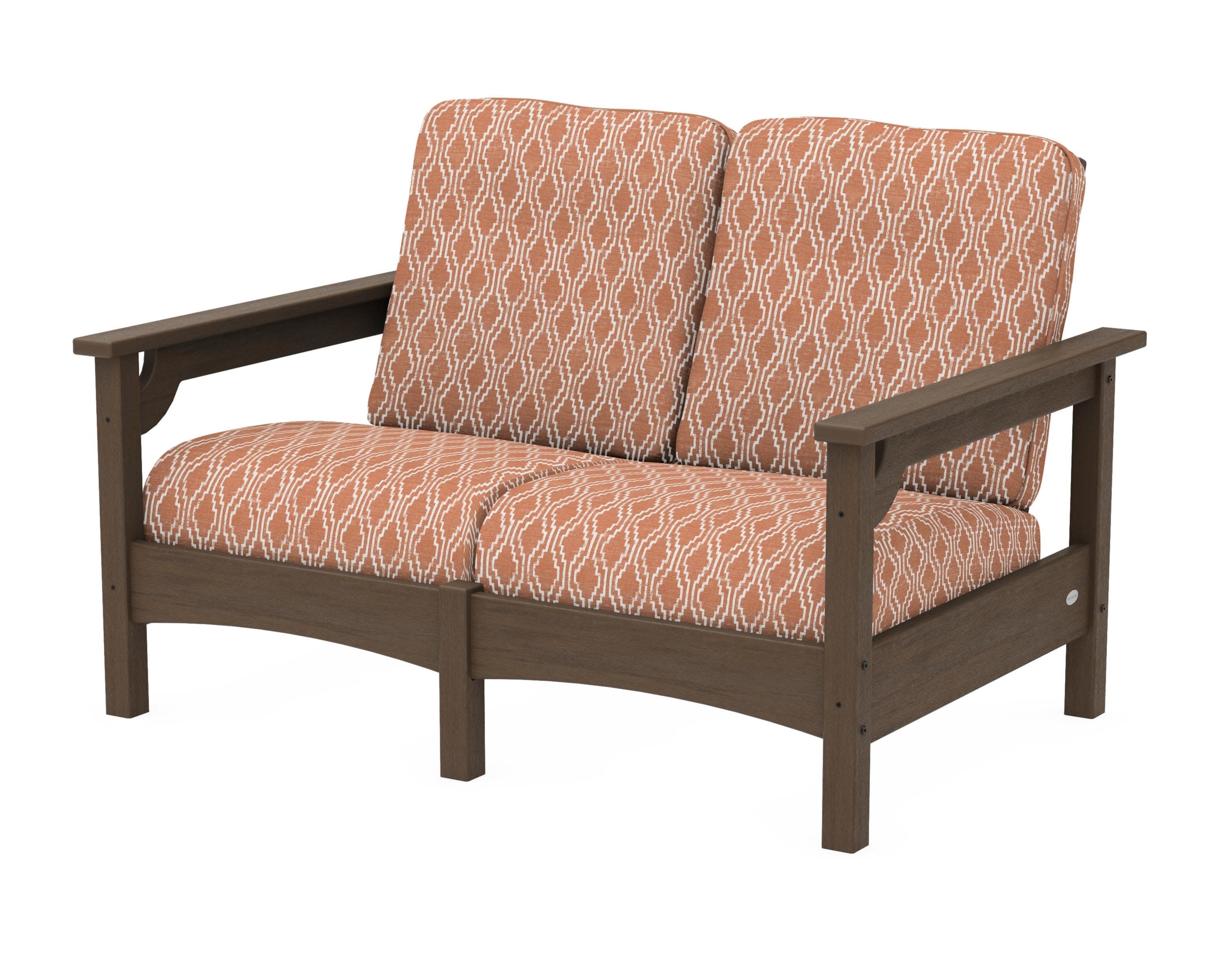 Club Loveseat in Kona / Solve Clay