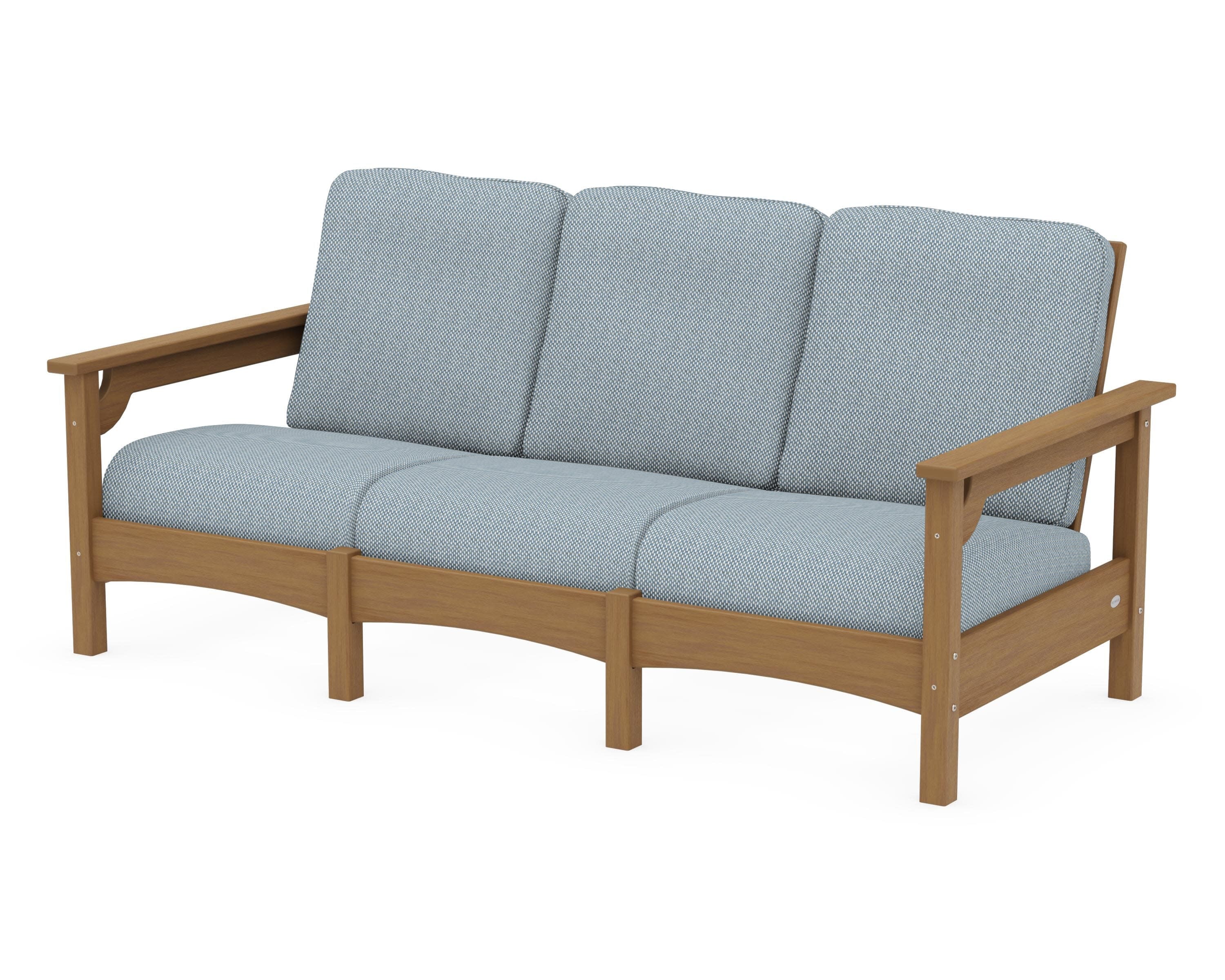 Club Sofa in Natural / Exhale Sky