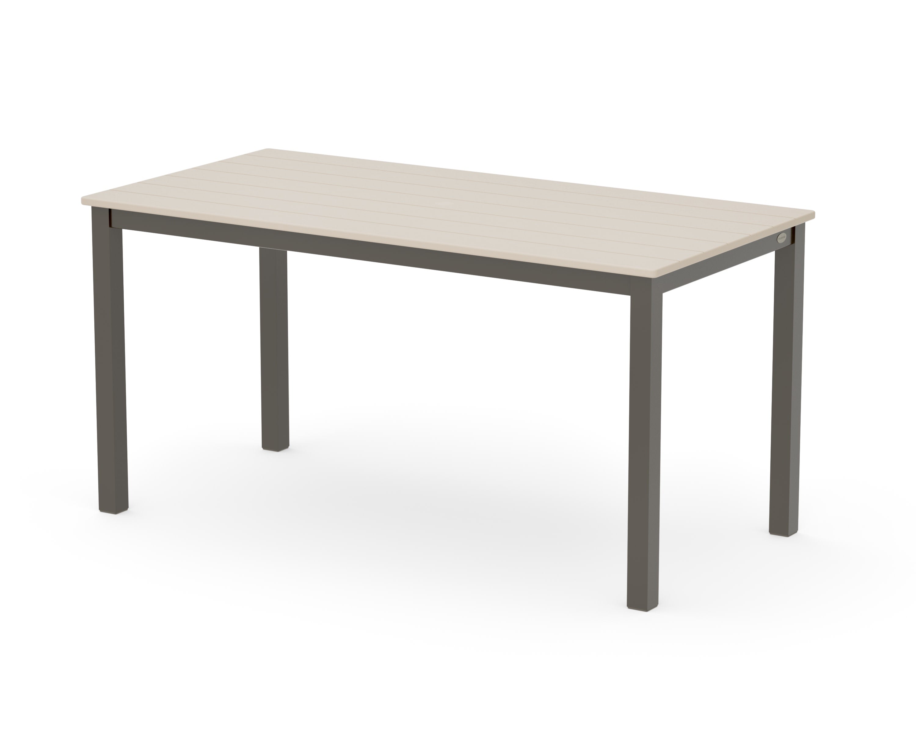 Main Street 30 x 60 Dining Table in Bronze / Sand