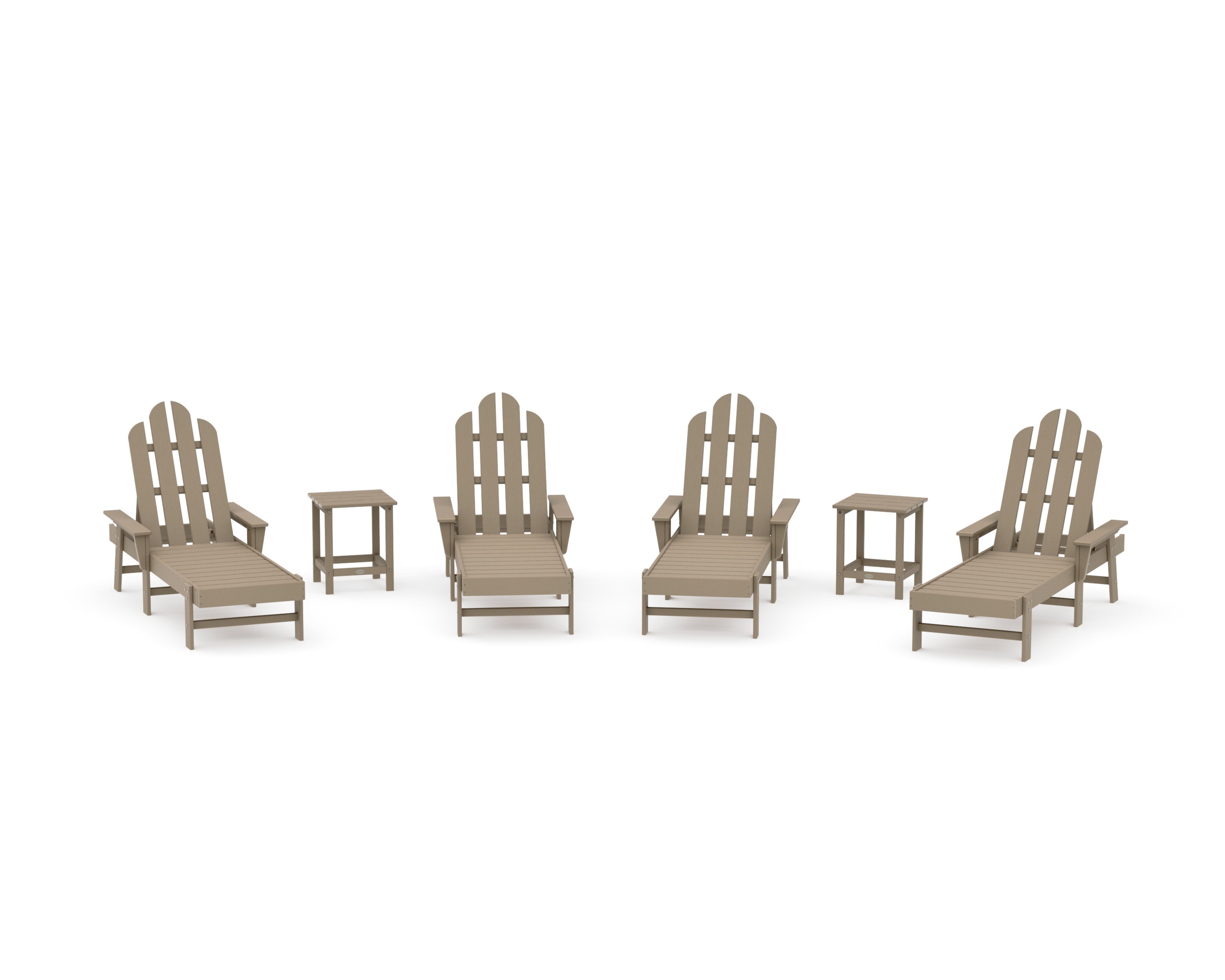 Long Island Chaise 6-Piece Set in Vintage Sahara