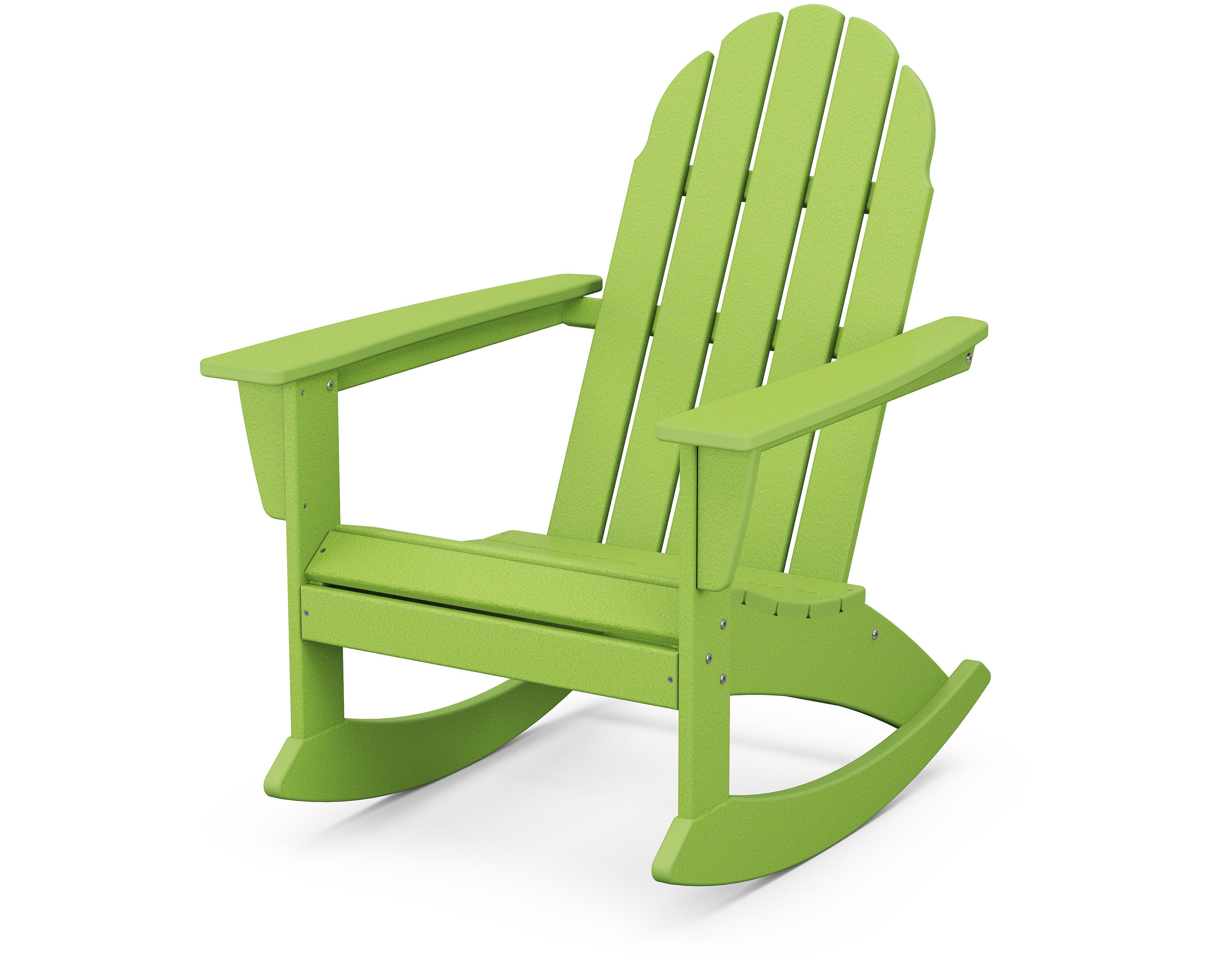 Vineyard Adirondack Rocking Chair in Lime