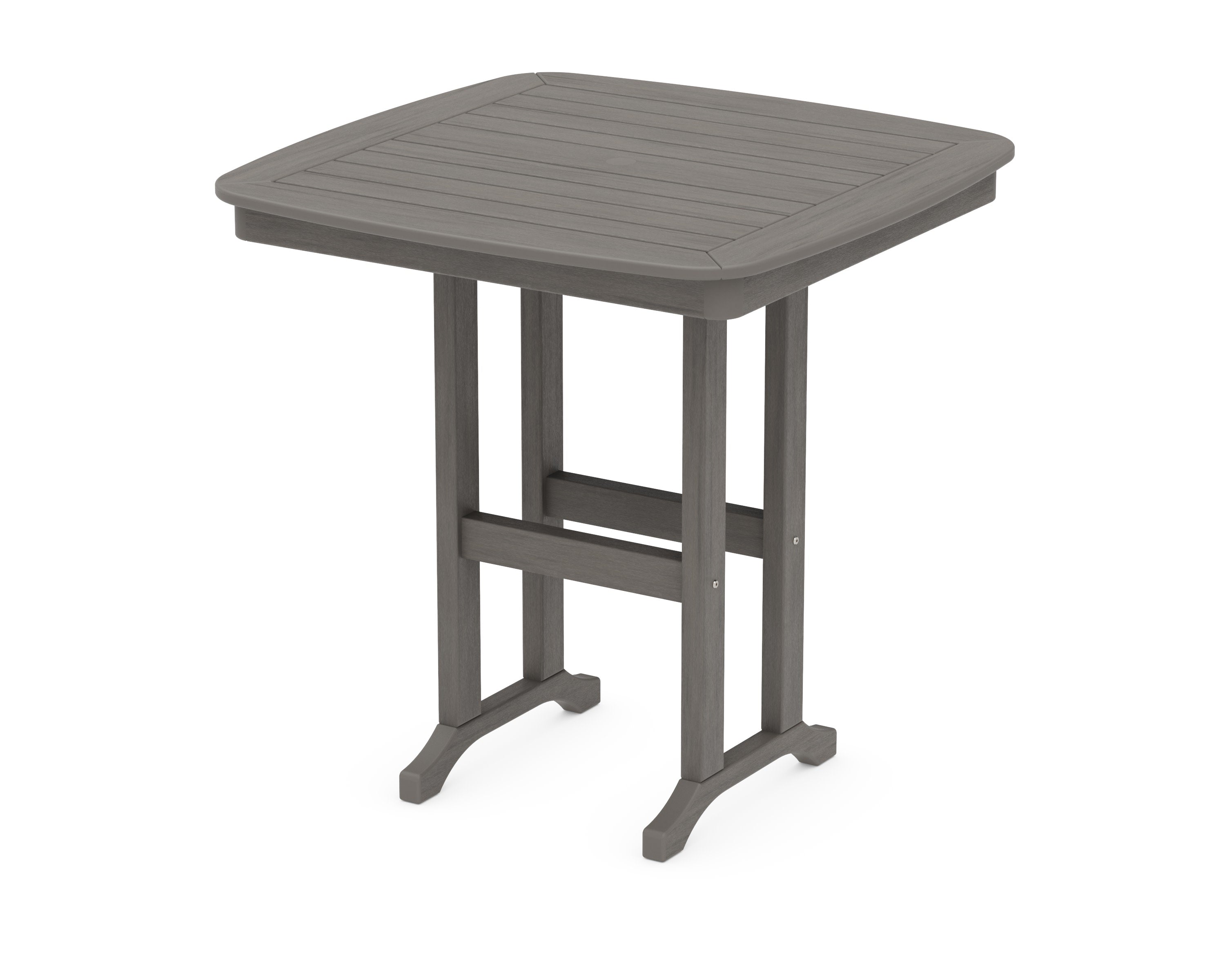 Nautical 37" Counter Table in Driftwood