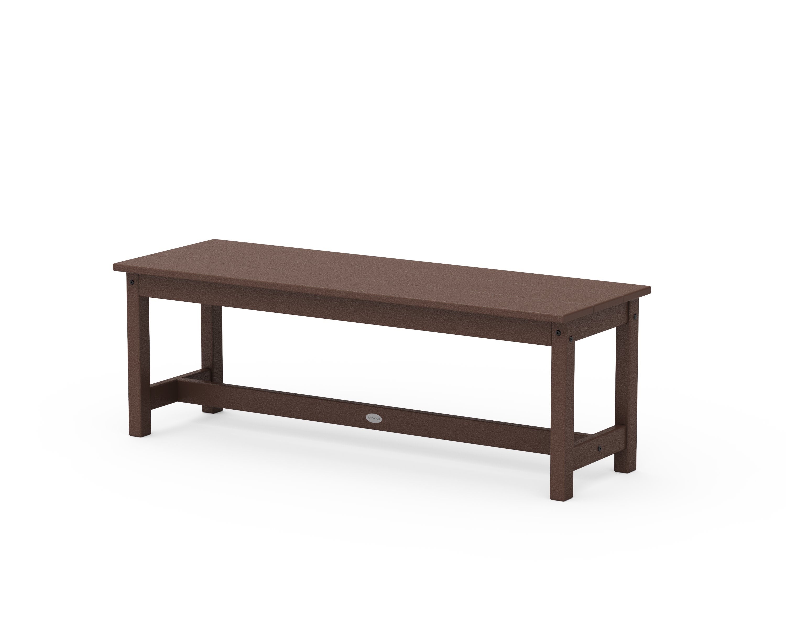 48" Planter Bench in Mahogany