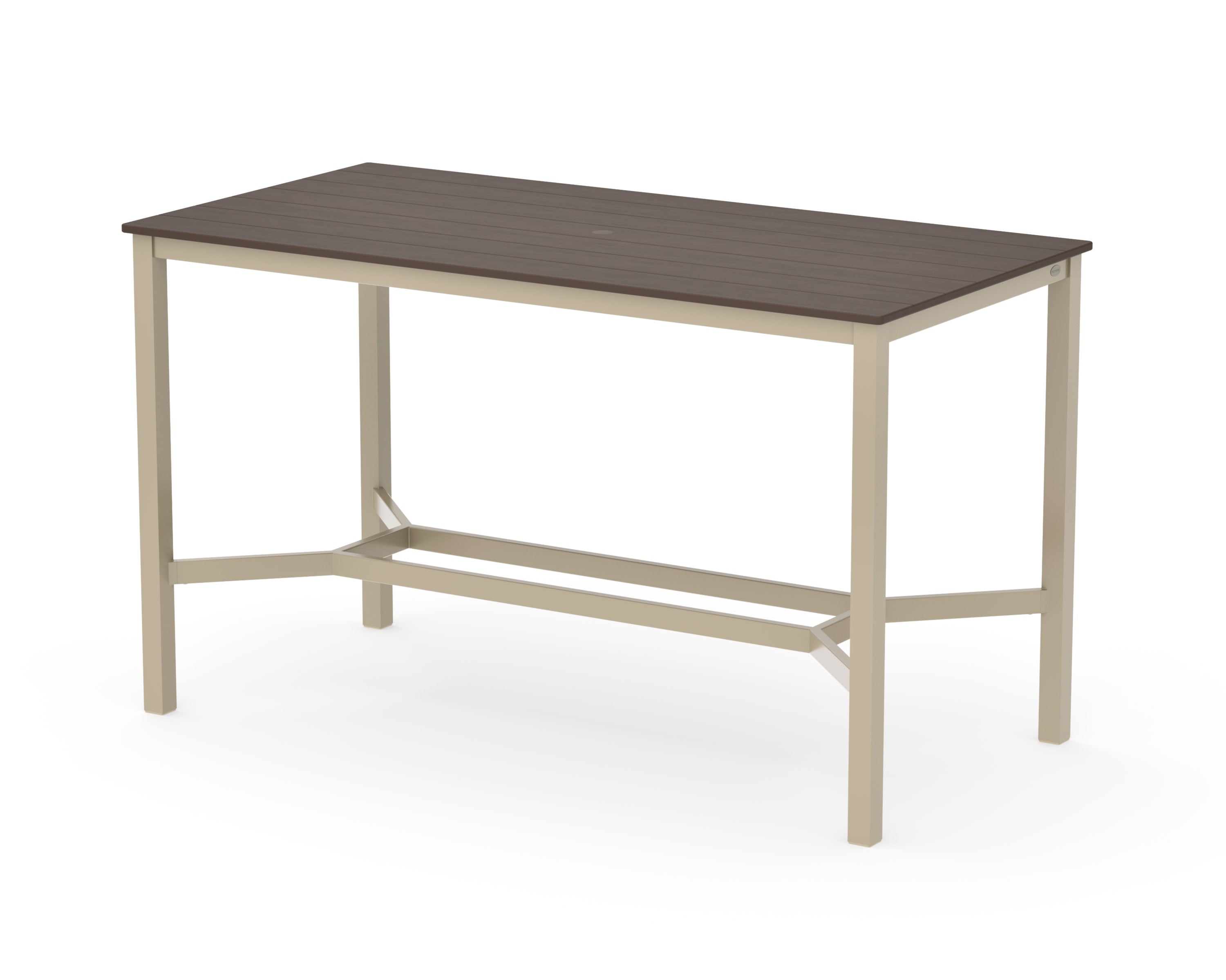 Main Street 36 x 72 Bar Table in Sand / Kona