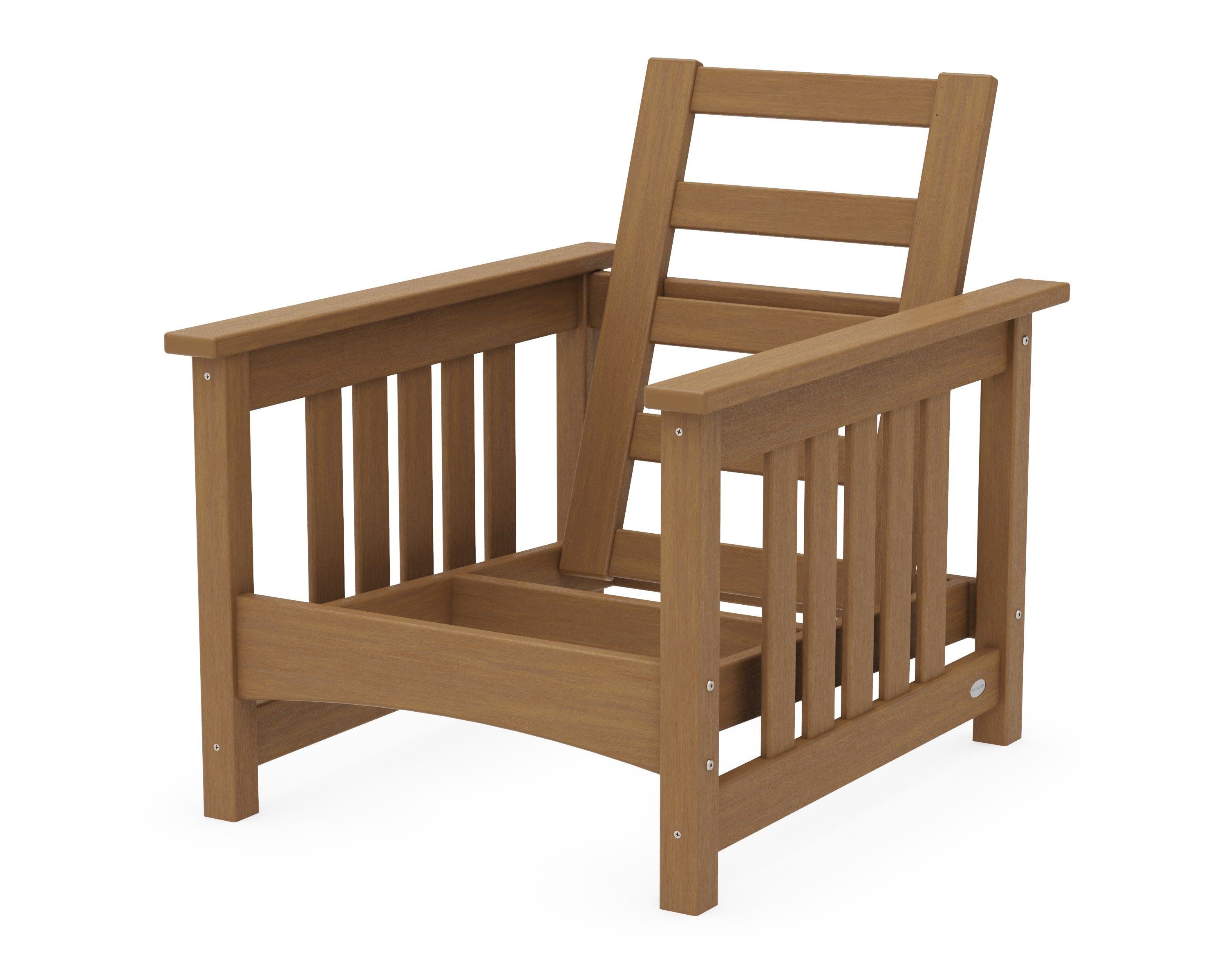 Club Mission Chair Frame in Natural