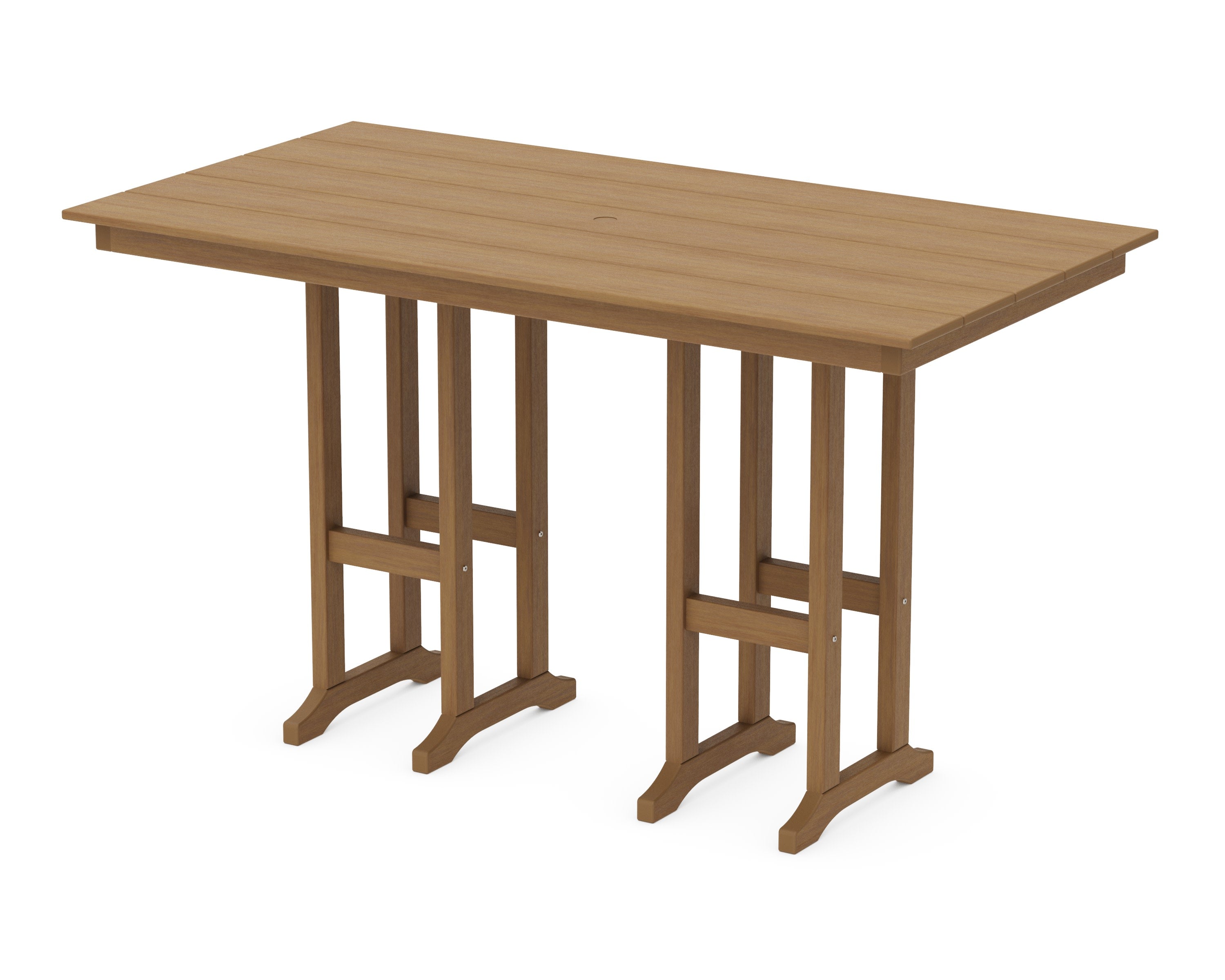 Farmhouse 37" x 72" Bar Table in Natural
