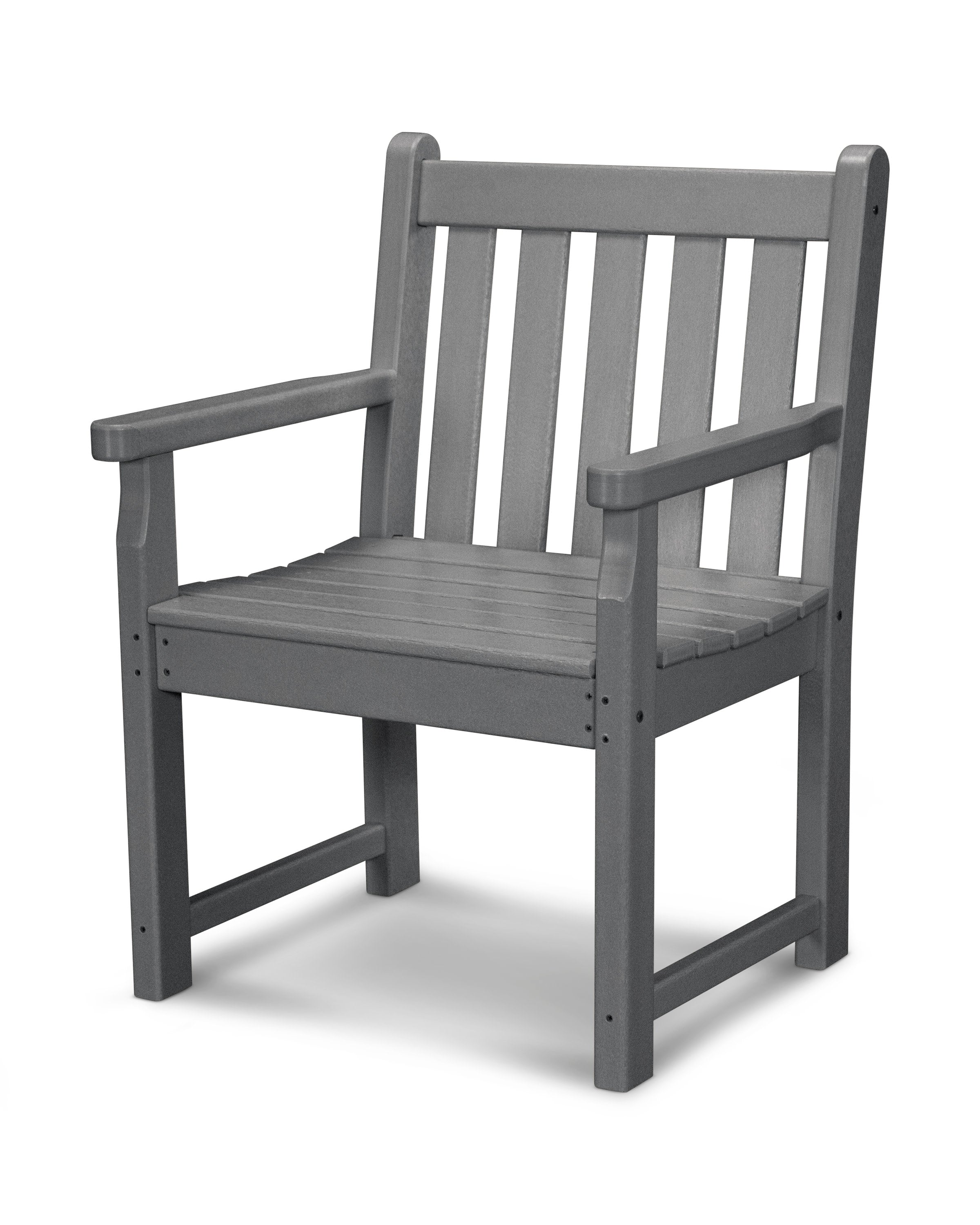 Traditional Garden Arm Chair in Slate Grey
