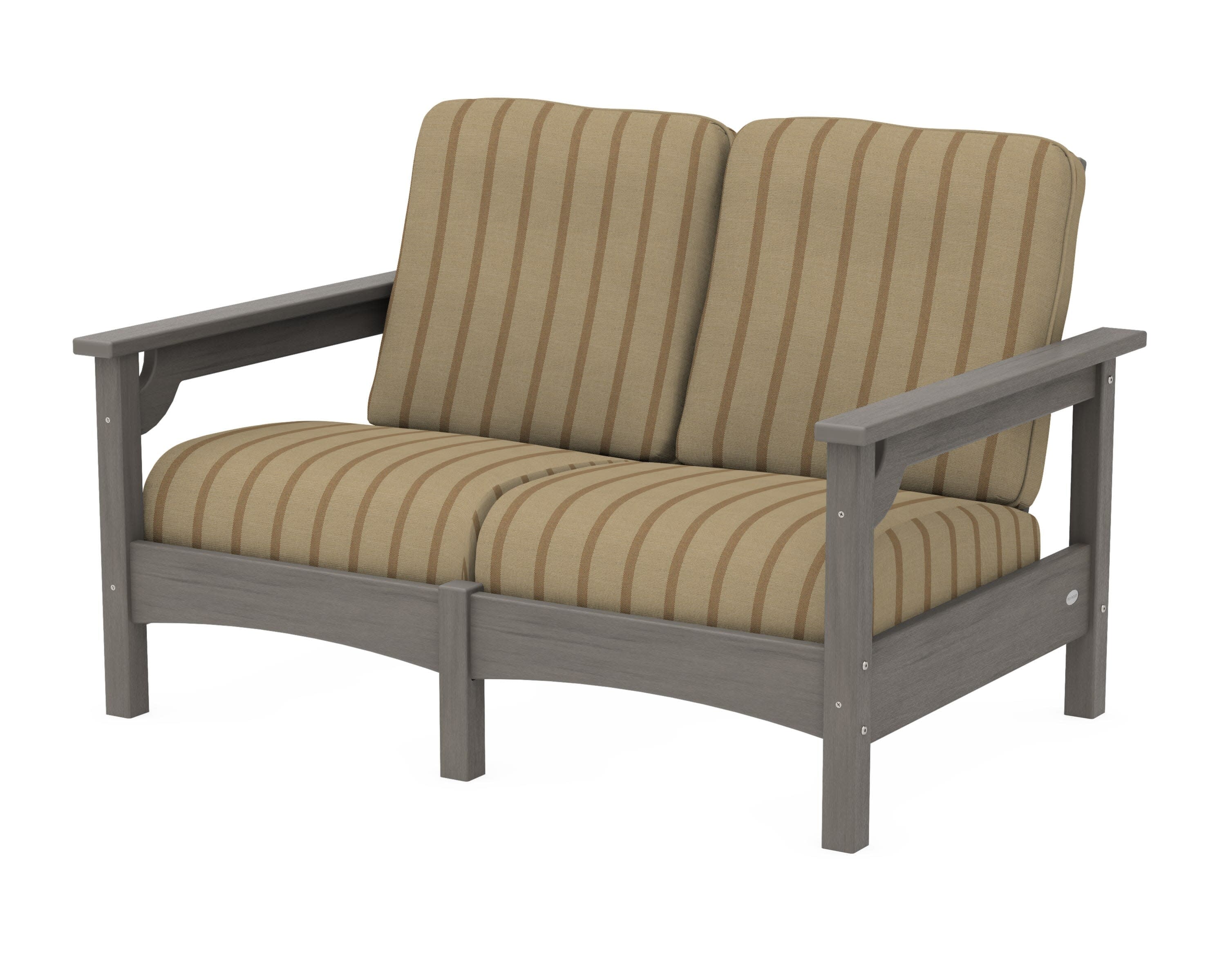Club Loveseat in Driftwood / Unwind Driftwood
