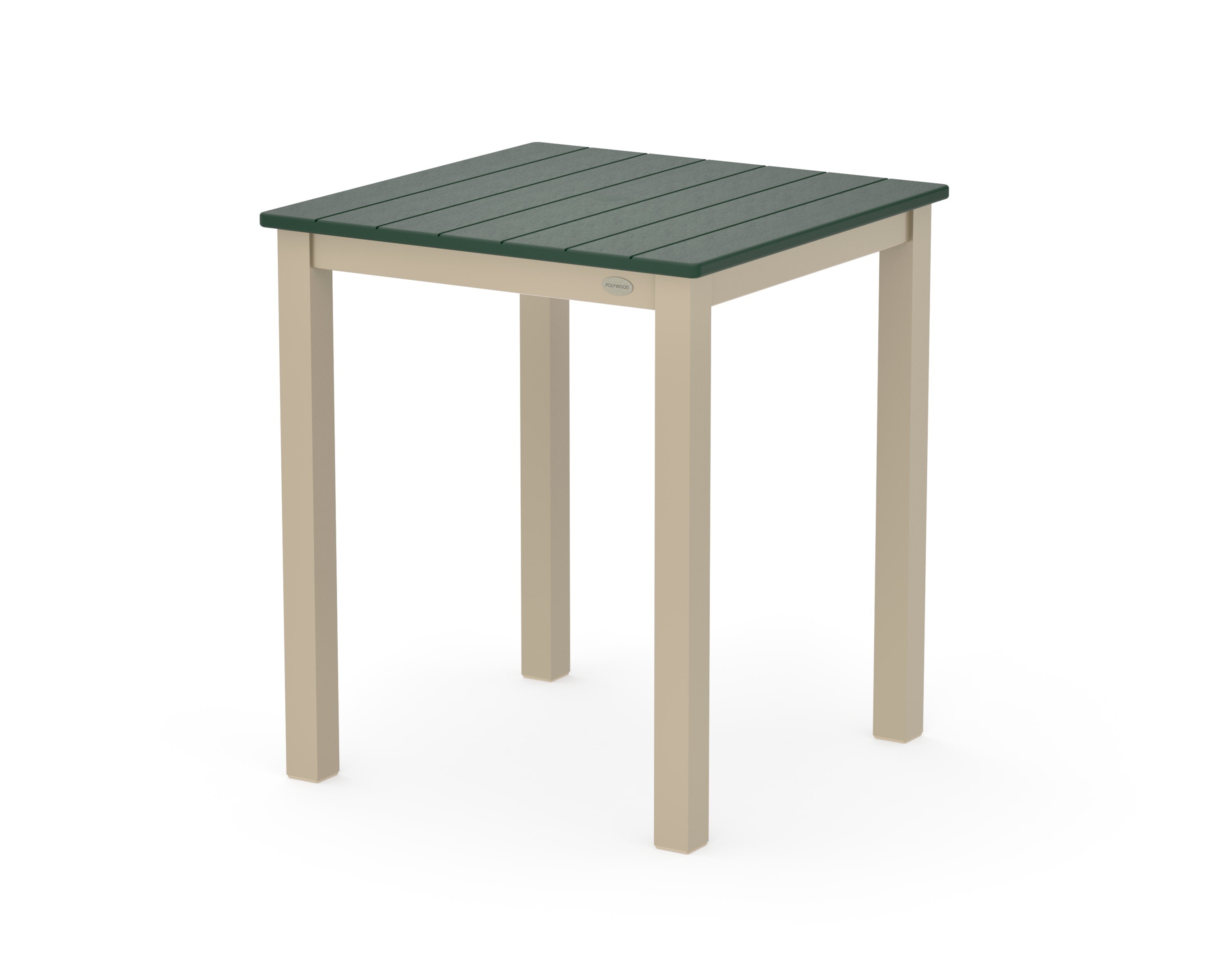 Main Street 26 x 26 Dining Table in Sand / Green