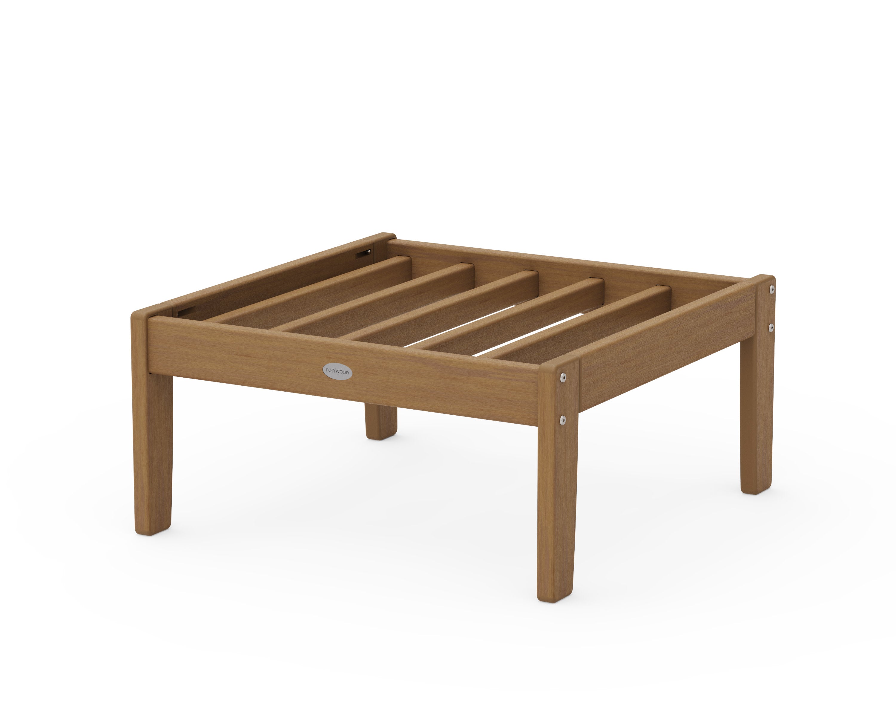 Braxton Deep Seating Ottoman Frame in Natural
